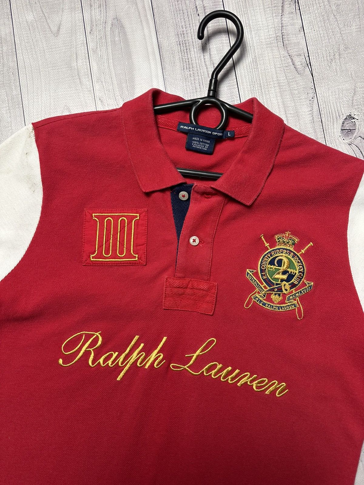 Polo Ralph Lauren × Vintage Vintage polo Ra Lauren size Men’s S , women’s L logo rare Size US S / EU 44-46 / 1 - 2 Thumbnail
