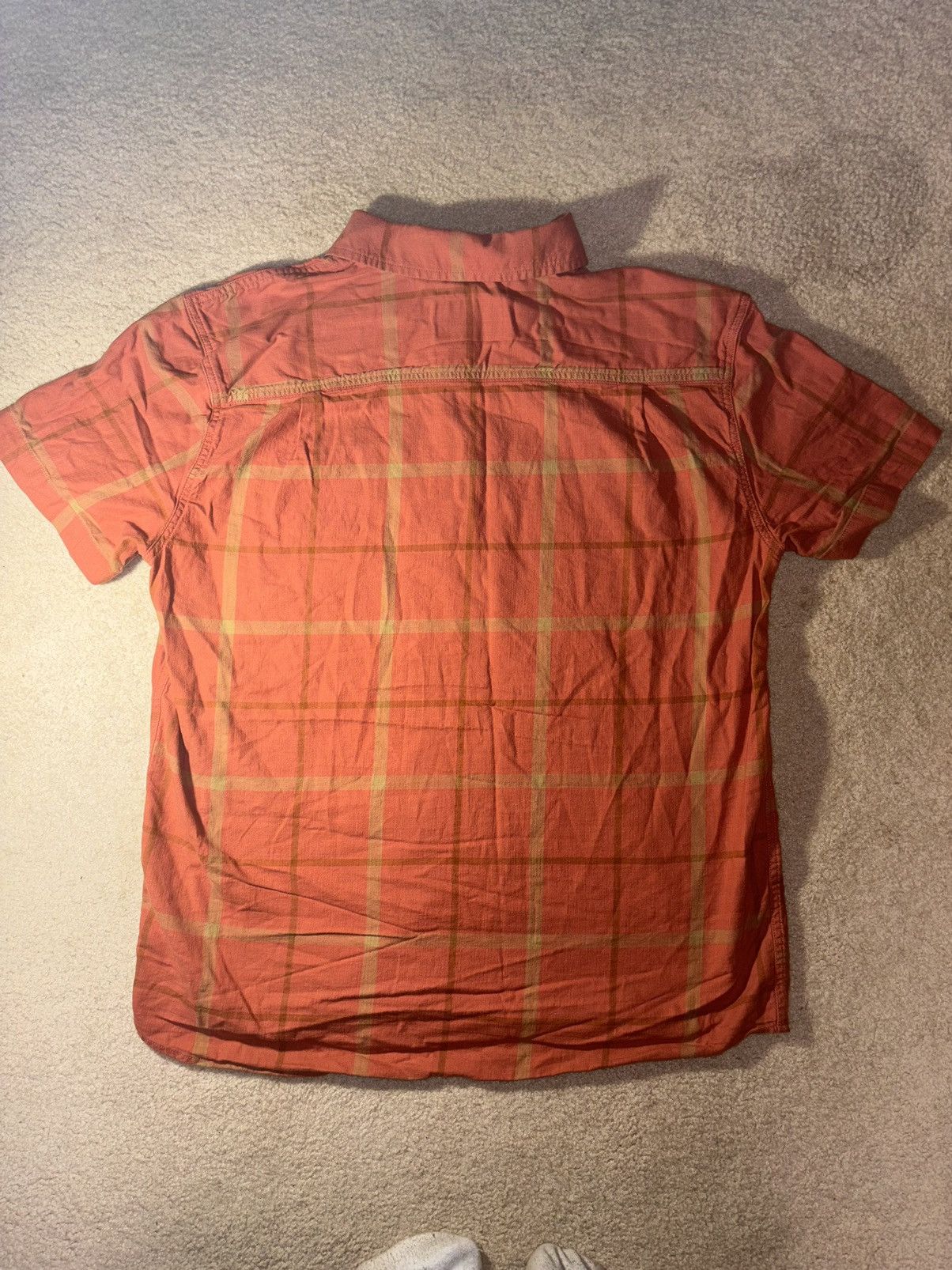 Carhartt Carhartt Essential Plaid Shirt Men's Short Sleeve Cotton L Size US L / EU 52-54 / 3 - 3 Thumbnail