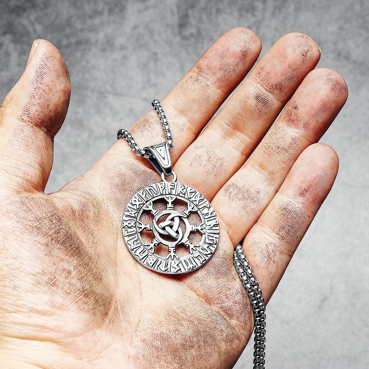 Other Viking Runes Compass Pendant Accessories Necklace Gifts Size ONE SIZE - 4 Thumbnail