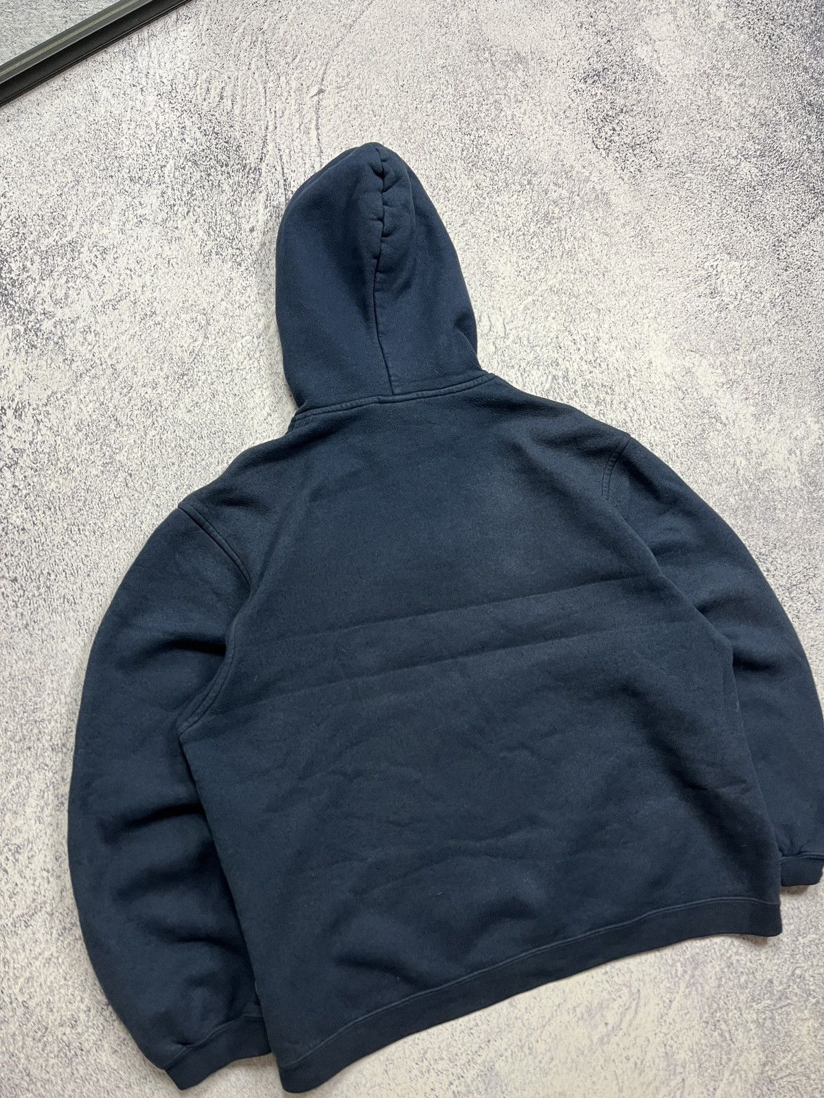 Lacoste × Vintage Vintage Lacoste 1/4 Zip Hoodie Faded Big Logo Y2K Size US S / EU 44-46 / 1 - 13 Thumbnail