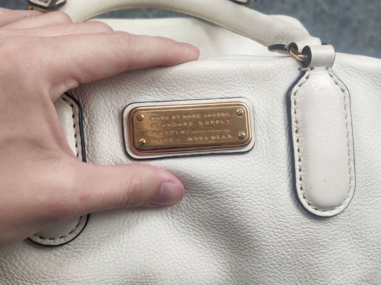 Marc by Marc Jacobs Marc Jacobs New Q Baby Groovee satchel HandBag Leather Size ONE SIZE - 17 Thumbnail