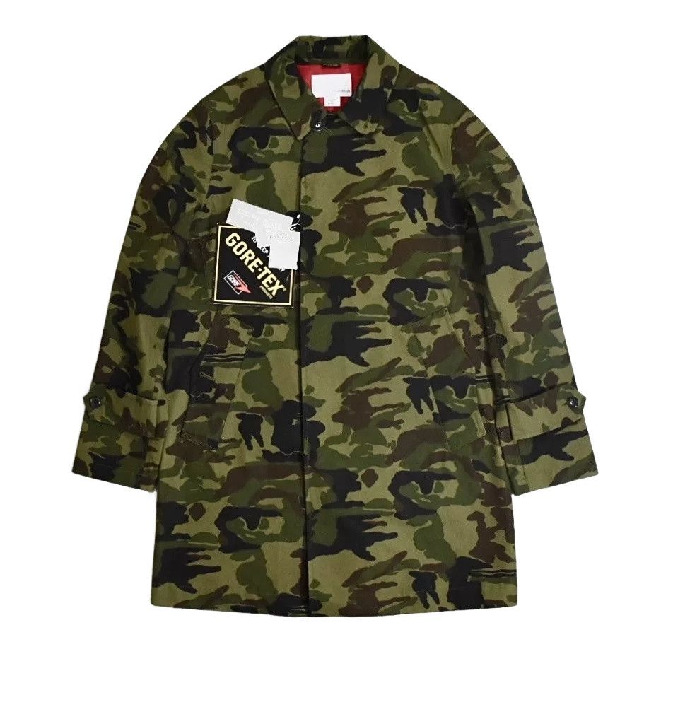 Nanamica Nanamica Camo Gore-Tex Coat Size S Size US S / EU 44-46 / 1 - 1 Thumbnail