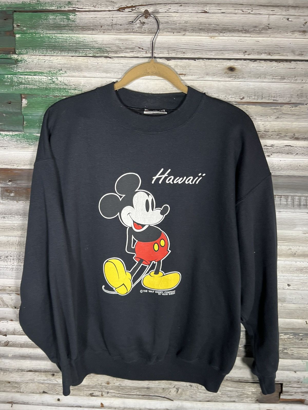 Disney × Mickey Mouse × Vintage Vintage Mickey Mouse Disney Sweatshirt Size US XL / EU 56 / 4 - 2 Thumbnail