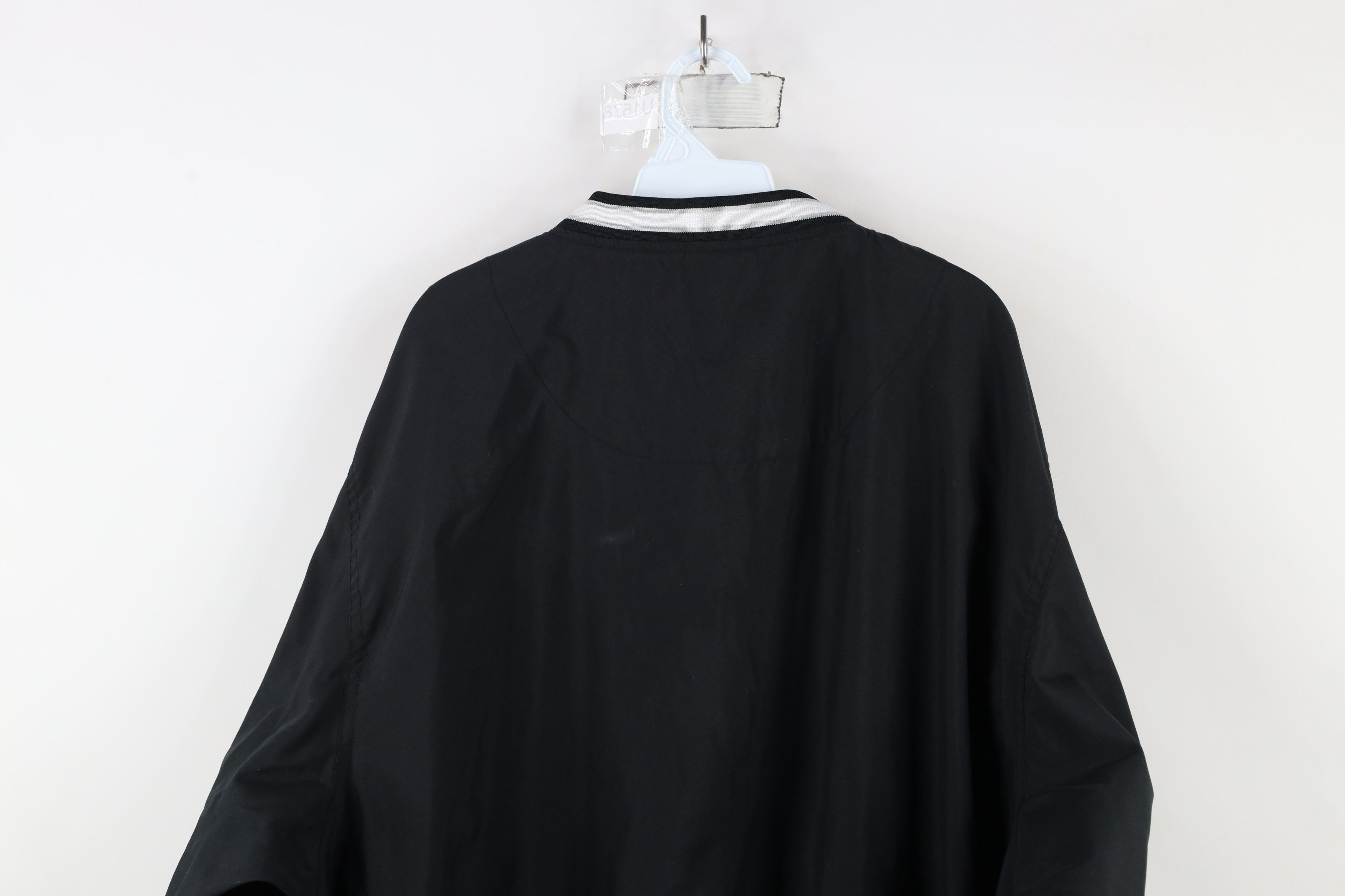 Reebok × Vintage Vintage 90s Reebok Logo Pullover Windbreaker Jacket Black Size US XL / EU 56 / 4 - 12 Thumbnail