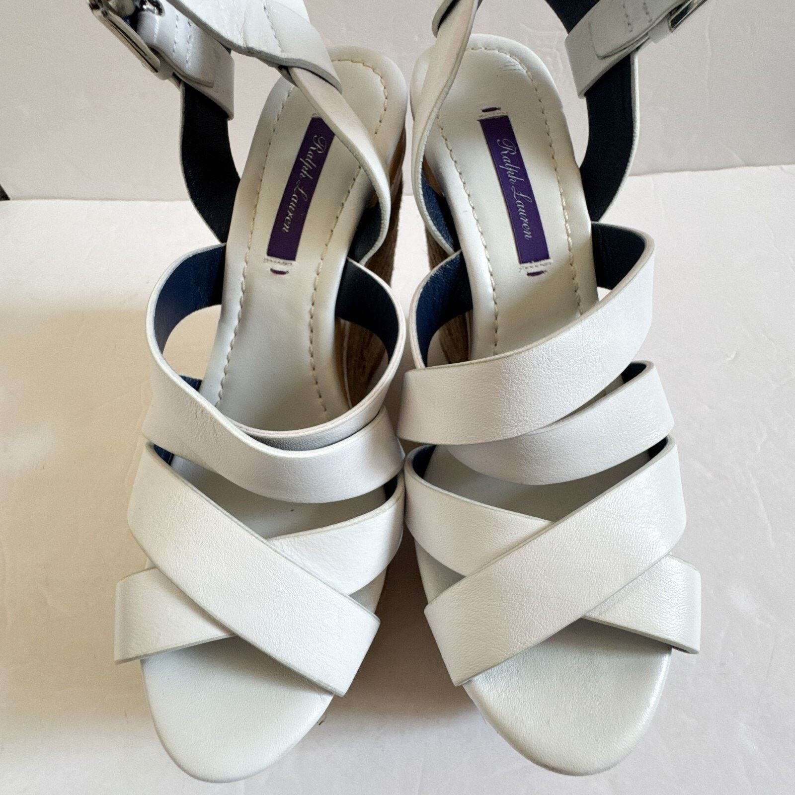 Ralph Lauren Ralph Lauren Purple Label Espadrille Wedge Platform 37.5 Size US 7.5 / IT 37.5 - 2 Thumbnail