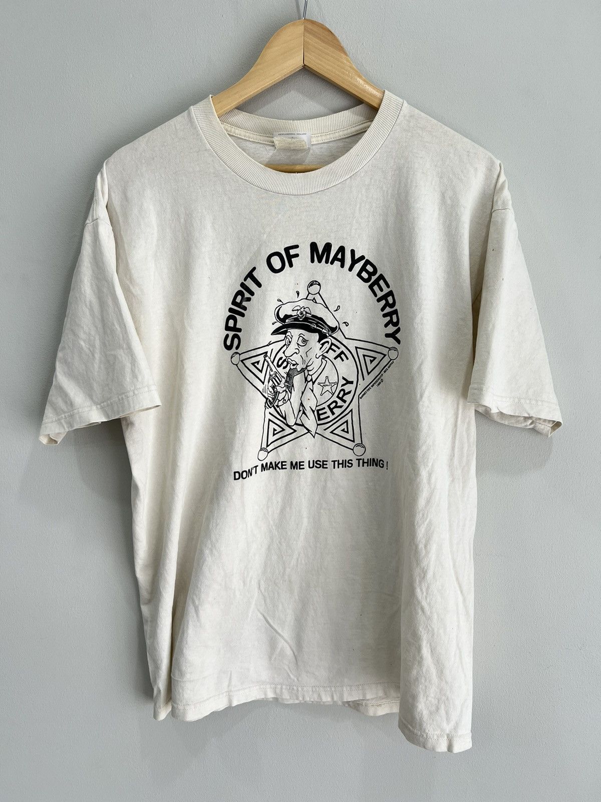 Vintage Vintage Andy Griffith Spirit Of Mayberry Tee Shirt Rare Size US L / EU 52-54 / 3 - 1 Thumbnail