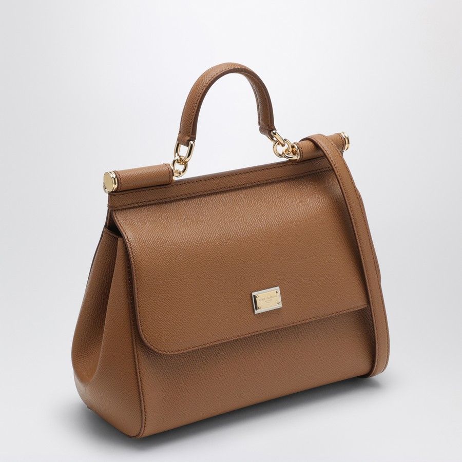 Dolce & Gabbana o1d2blof0824 Size : OS / Medium Handbag in Camel Size ONE SIZE - 2 Thumbnail