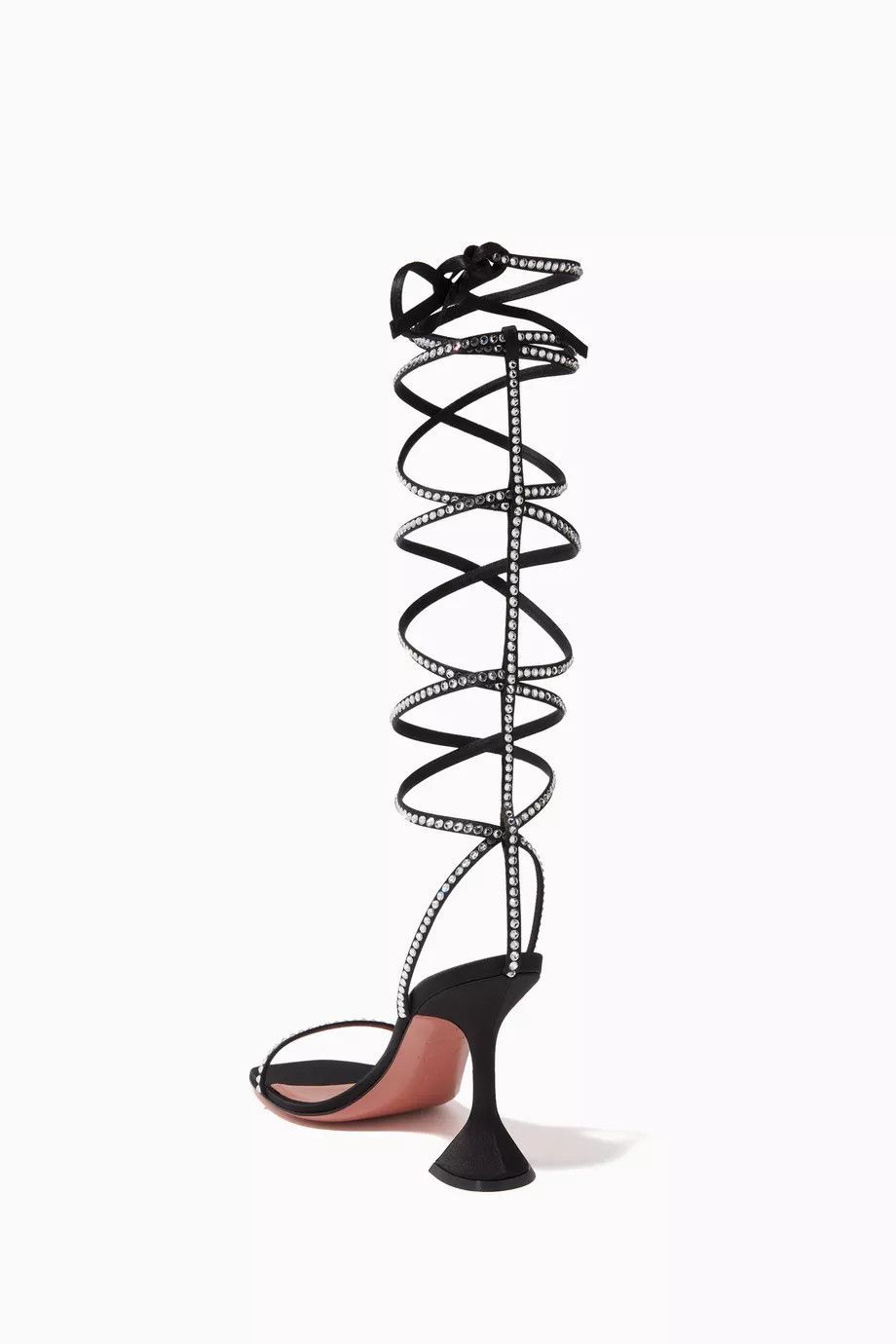 AWGE × Amina Muaddi o1mle0824 LSD Gladiator Sandals in Black Size US 6 / IT 36 - 3 Thumbnail
