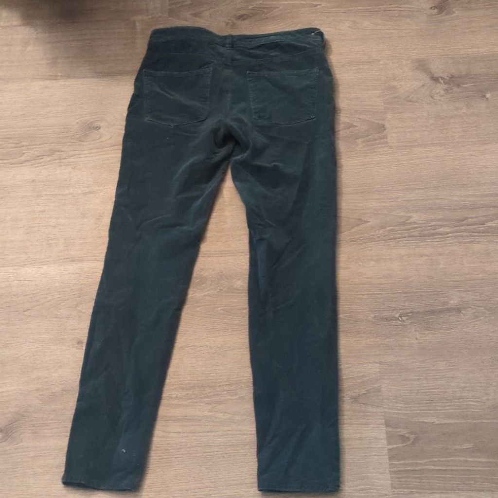 Anthropologie Pilcro And The Letterpress By Anthro Serif Teal Cord Size 28 Size 28" / US 6 / IT 42 - 8 Thumbnail