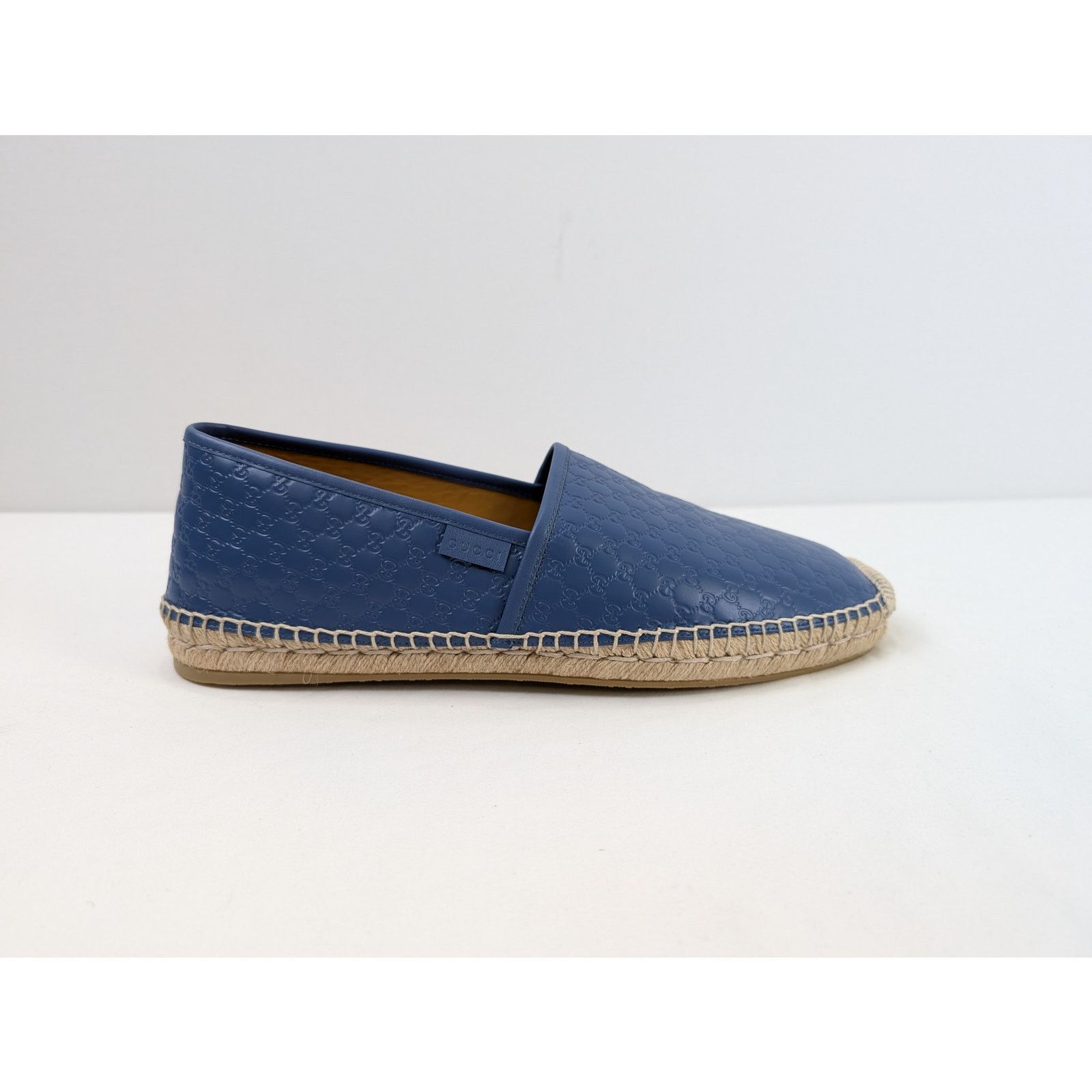 Gucci o1rshd1 Micro shoe Boots in Blue/Beige Size US 12.5 / EU 45-46 - 6 Thumbnail