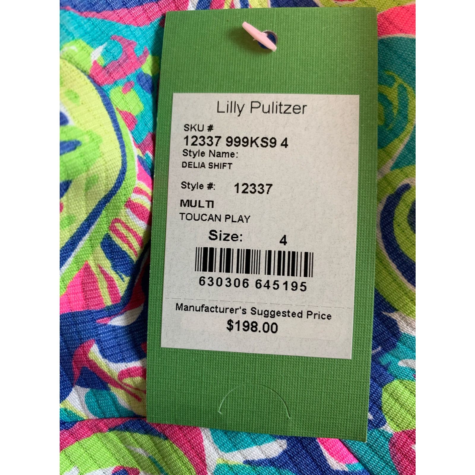 Lilly Pulitzer Lilly Pulitzer colorful print sheath mini dress size 4 Size S / US 4 / IT 40 - 6 Thumbnail