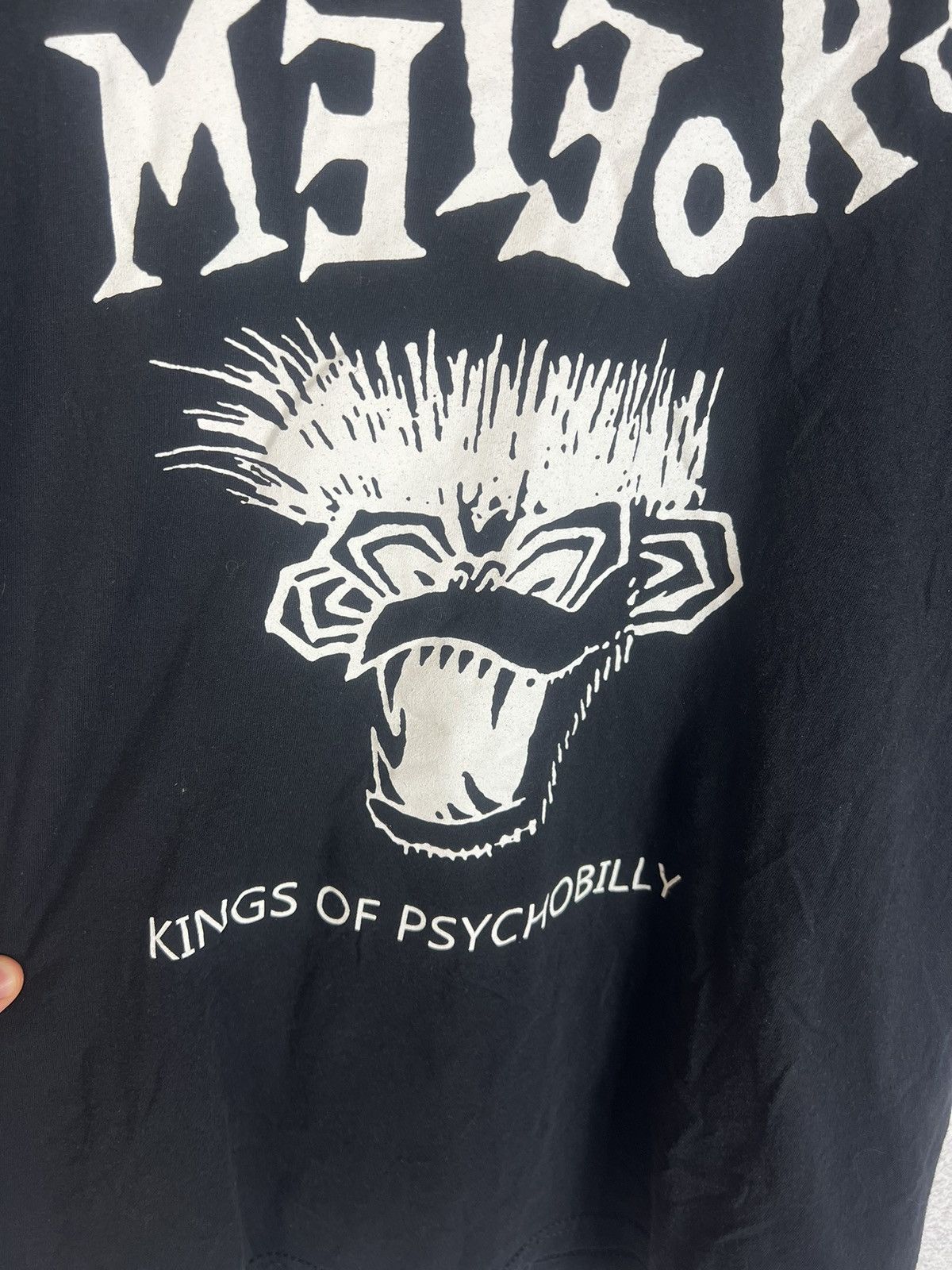 Band Tees Vintage The Meteors KINGS OF PSYCHOBILLY Punk Band Tee Size US XL / EU 56 / 4 - 3 Thumbnail