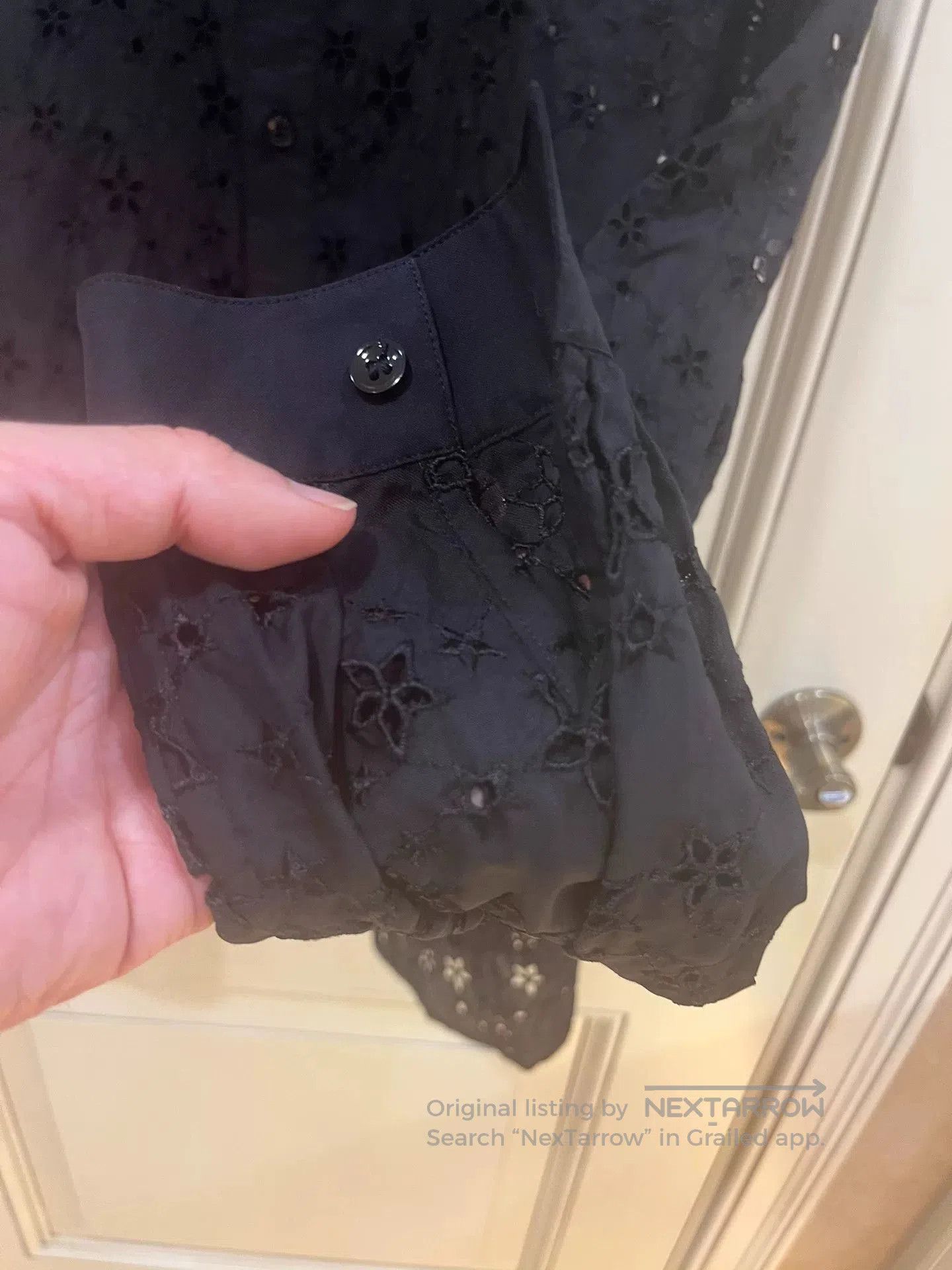 Saint Laurent Paris Saint Laurent Black Star Embroidery Shirt. Size US M / EU 48-50 / 2 - 9 Thumbnail