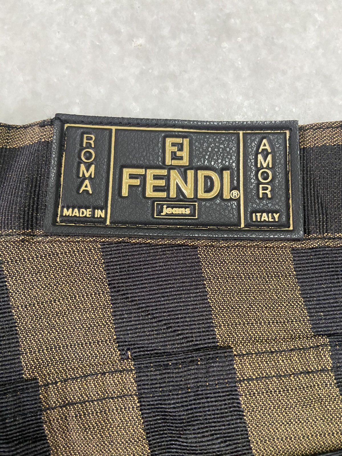 Fendi Vintage Fendi Jeans Zucca monogram Pants Size US 28 / EU 44 - 8 Thumbnail