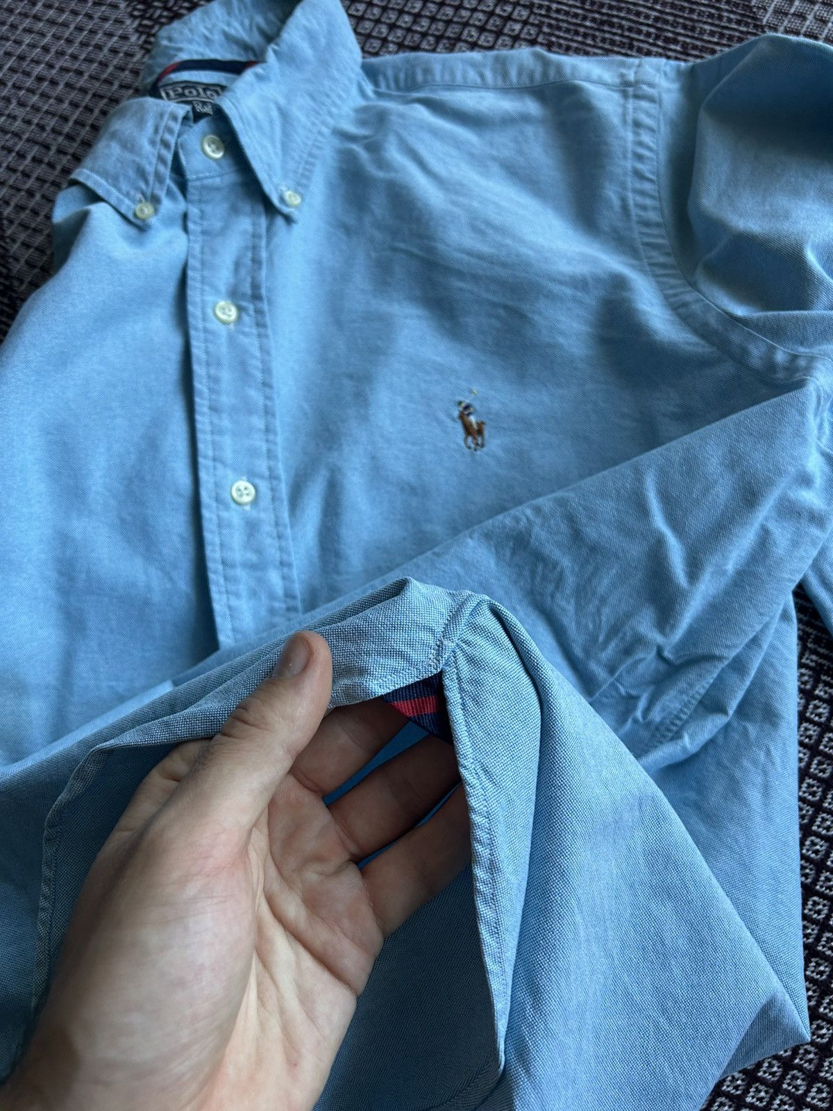 Polo Ralph Lauren Polo Ralph Lauren Custom Fit Shirt Mens Solid Style Size XL Size US XL / EU 56 / 4 - 11 Thumbnail