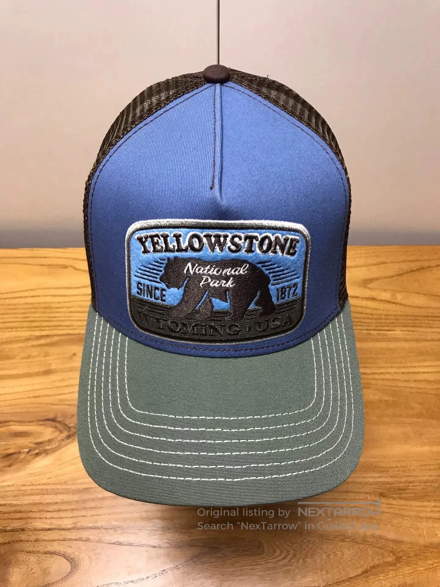 Stetson JJ Hats Yellowstone Embroidered Stetson Trucker Cap. Size ONE SIZE - 4 Thumbnail