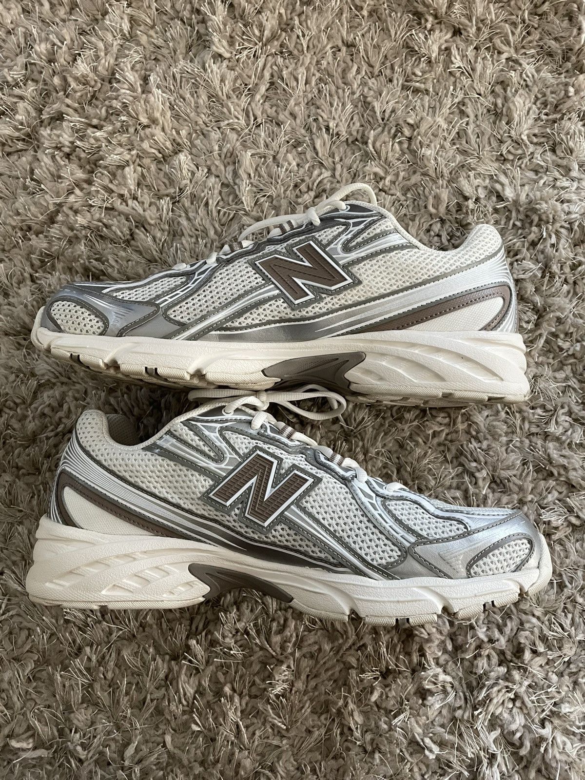 New Balance New Balance 740 Sea Salt Mushroom Size US 12 / EU 45 - 3 Thumbnail