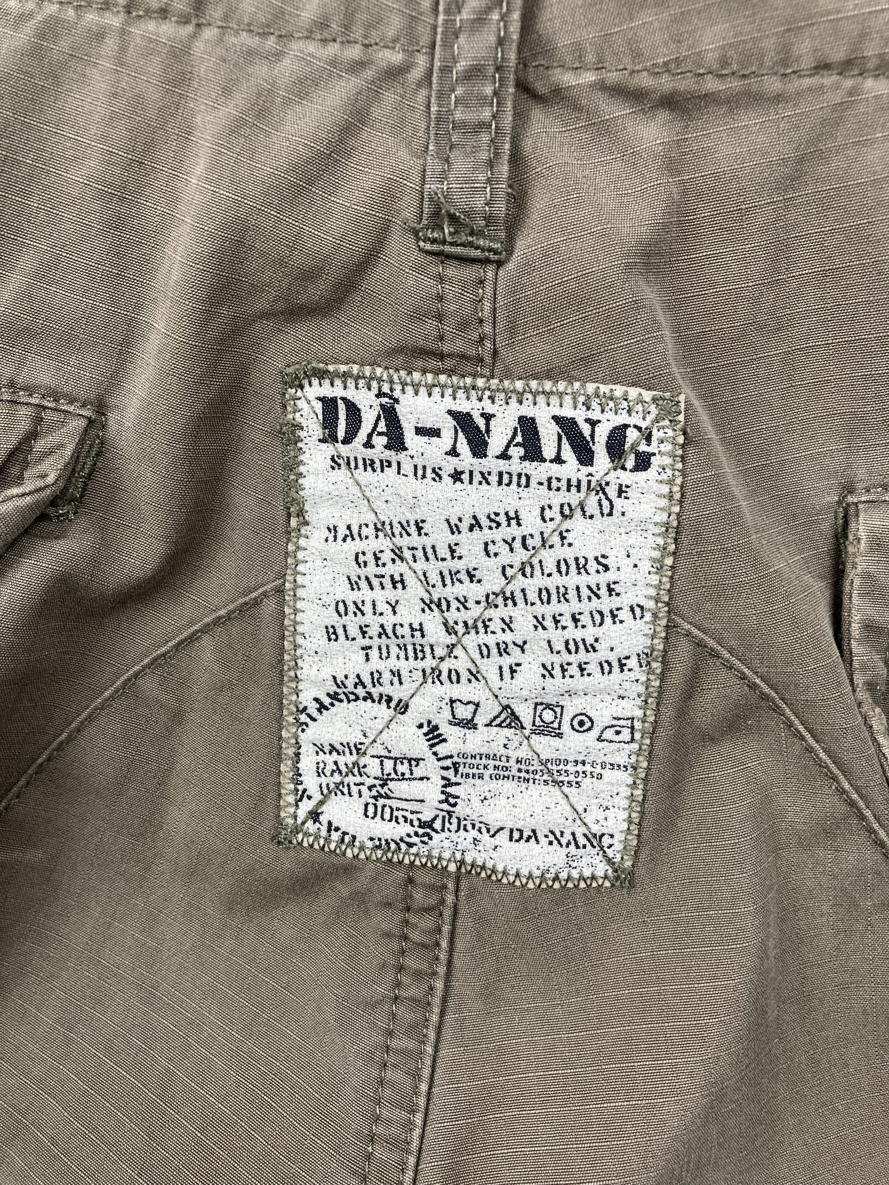 Japanese Brand 288$ RRP Da Nang Made in Hong Kong Military Cargo Pants Size 29" - 10 Thumbnail