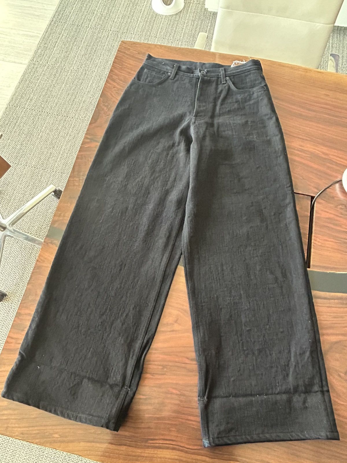 K-Two Studios K-Two Wide Leg Slub Overdyed Denim (18 Oz.) Size US 31 - 1 Thumbnail