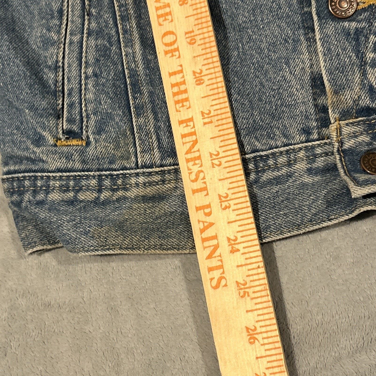 Lee Santa Cruz Ca Lee Cropped Denim Jacket Womens Small Cowgirl Size S / US 4 / IT 40 - 10 Thumbnail