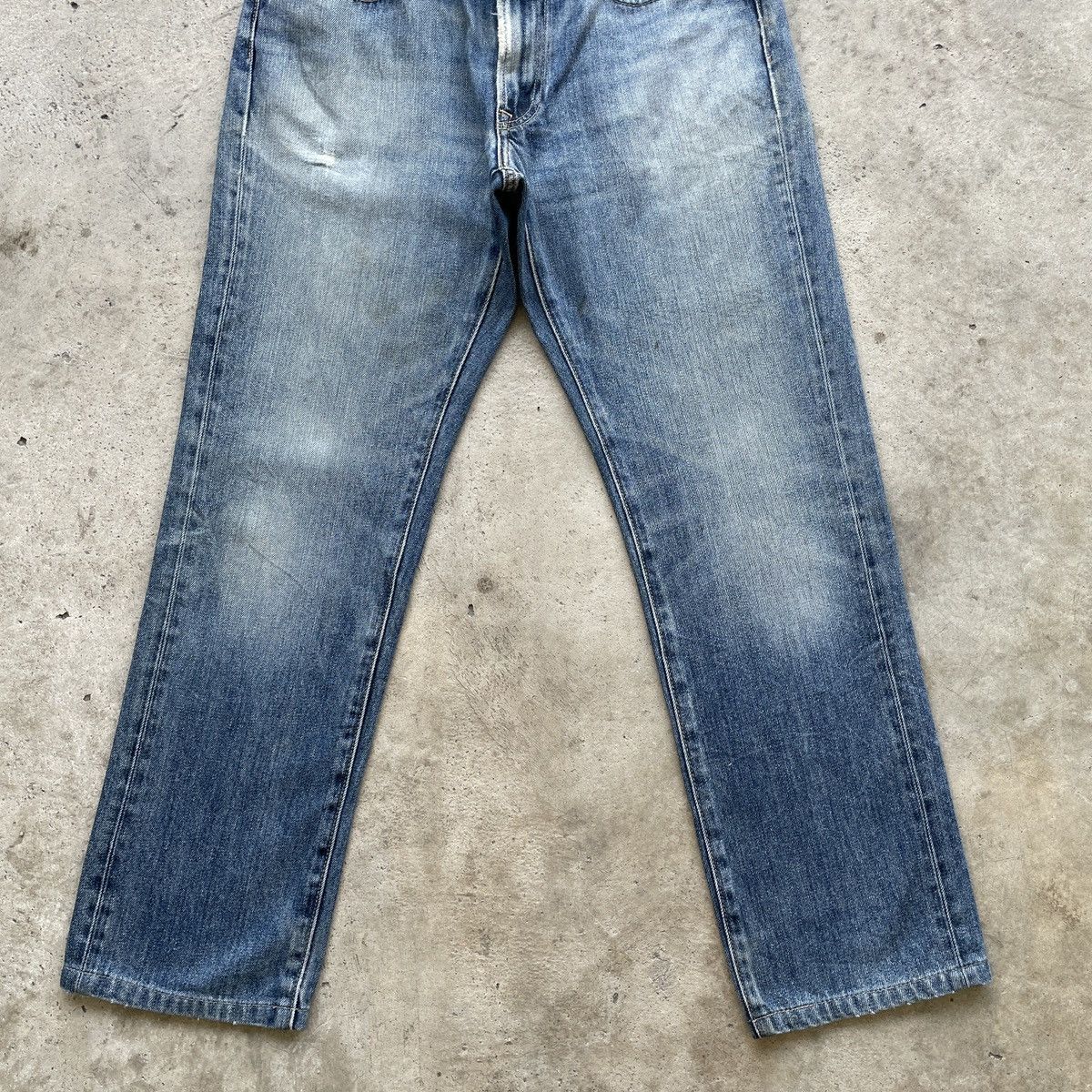 Japanese Brand Vintage Japanese Brand Faded Denim Jeans Pants W32x29 Size US 32 / EU 48 - 4 Thumbnail