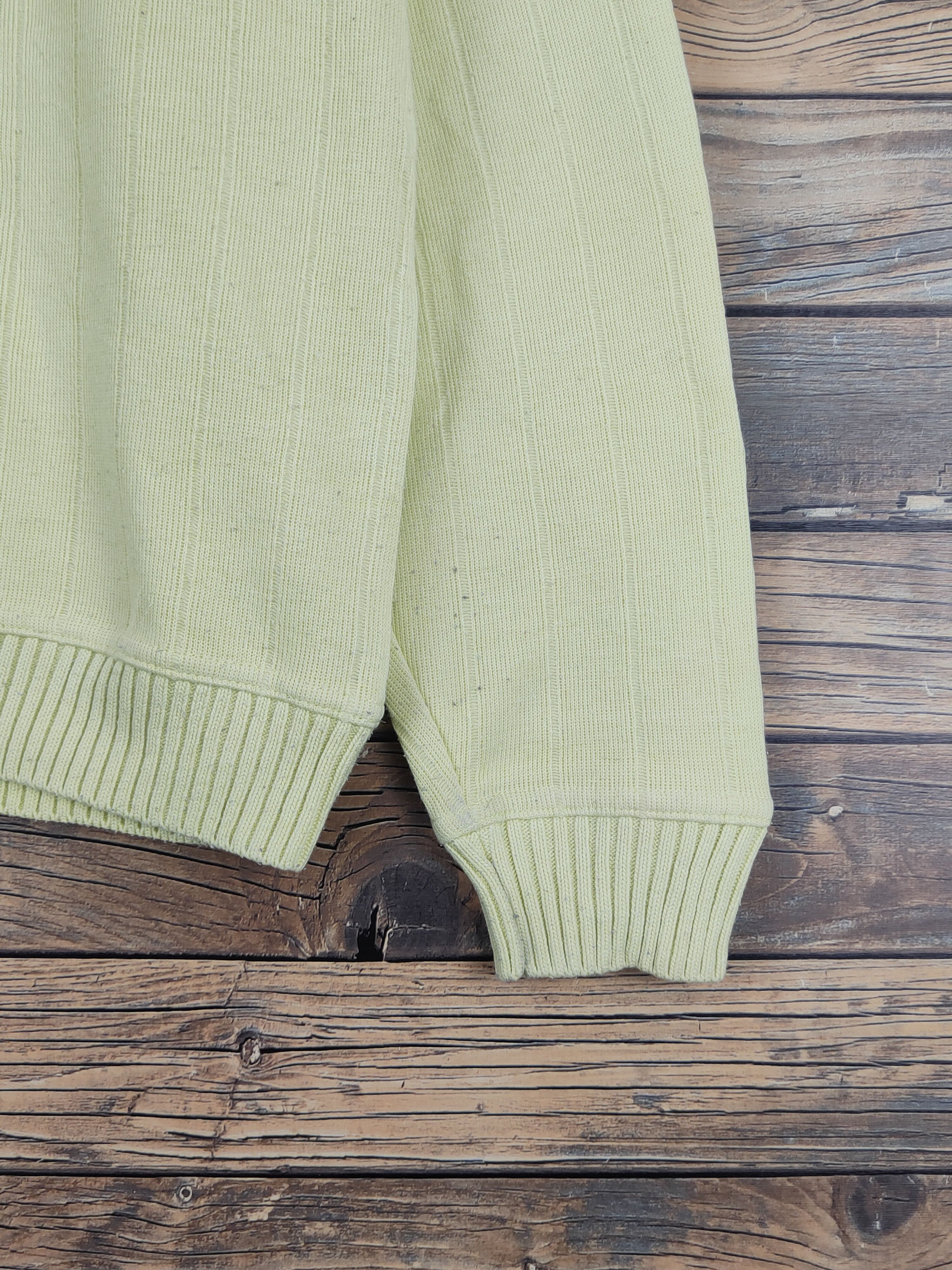Homespun Knitwear × Japanese Brand × Vintage Polo Yellow Knitwear Sweatshirts #W1099 Size US M / EU 48-50 / 2 - 7 Thumbnail