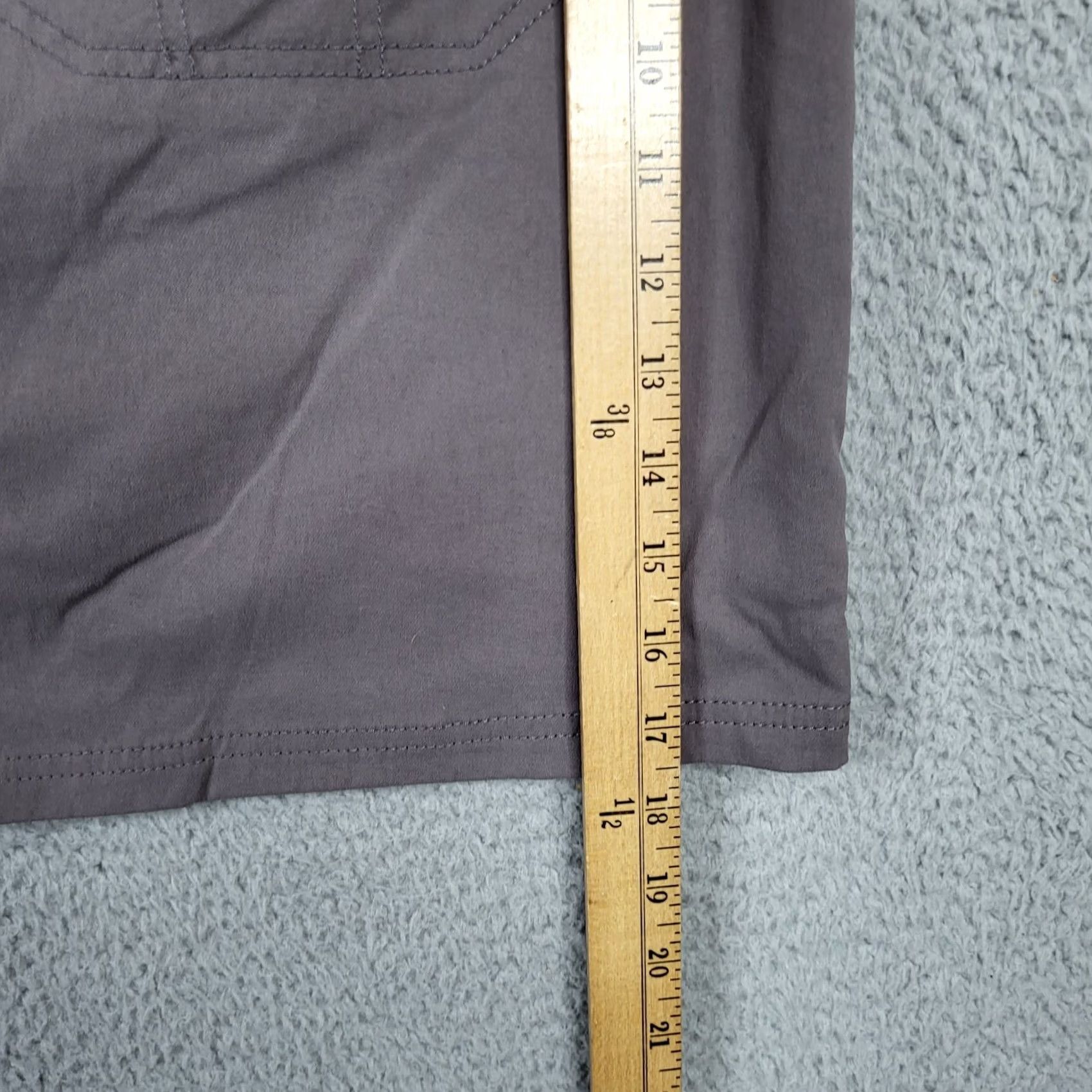 Prana Prana Women's Outdoor Grayish Brown Skort Size 10 Activewear Pants Elastic Waist Regular Color Brown Size ONE SIZE - 6 Thumbnail