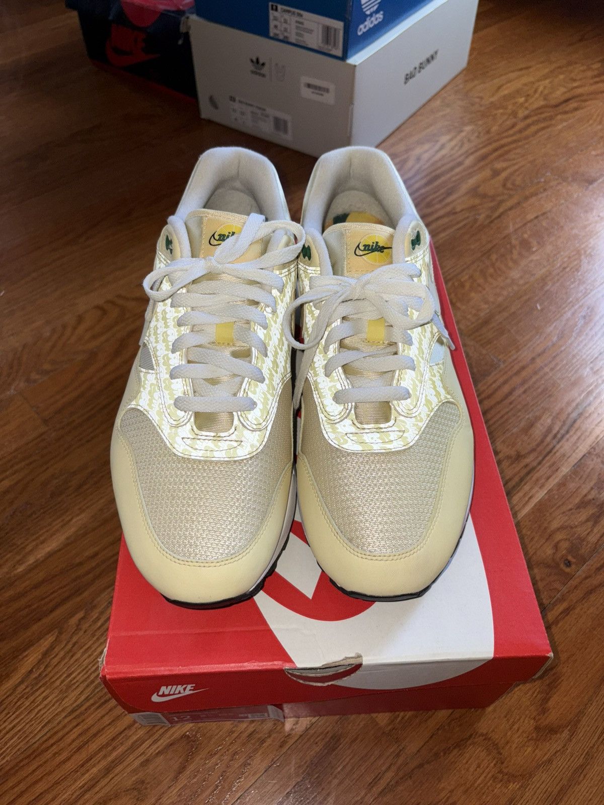 Nike Nike Air Max 1 Lemonade Size US 12 / EU 45 - 2 Thumbnail