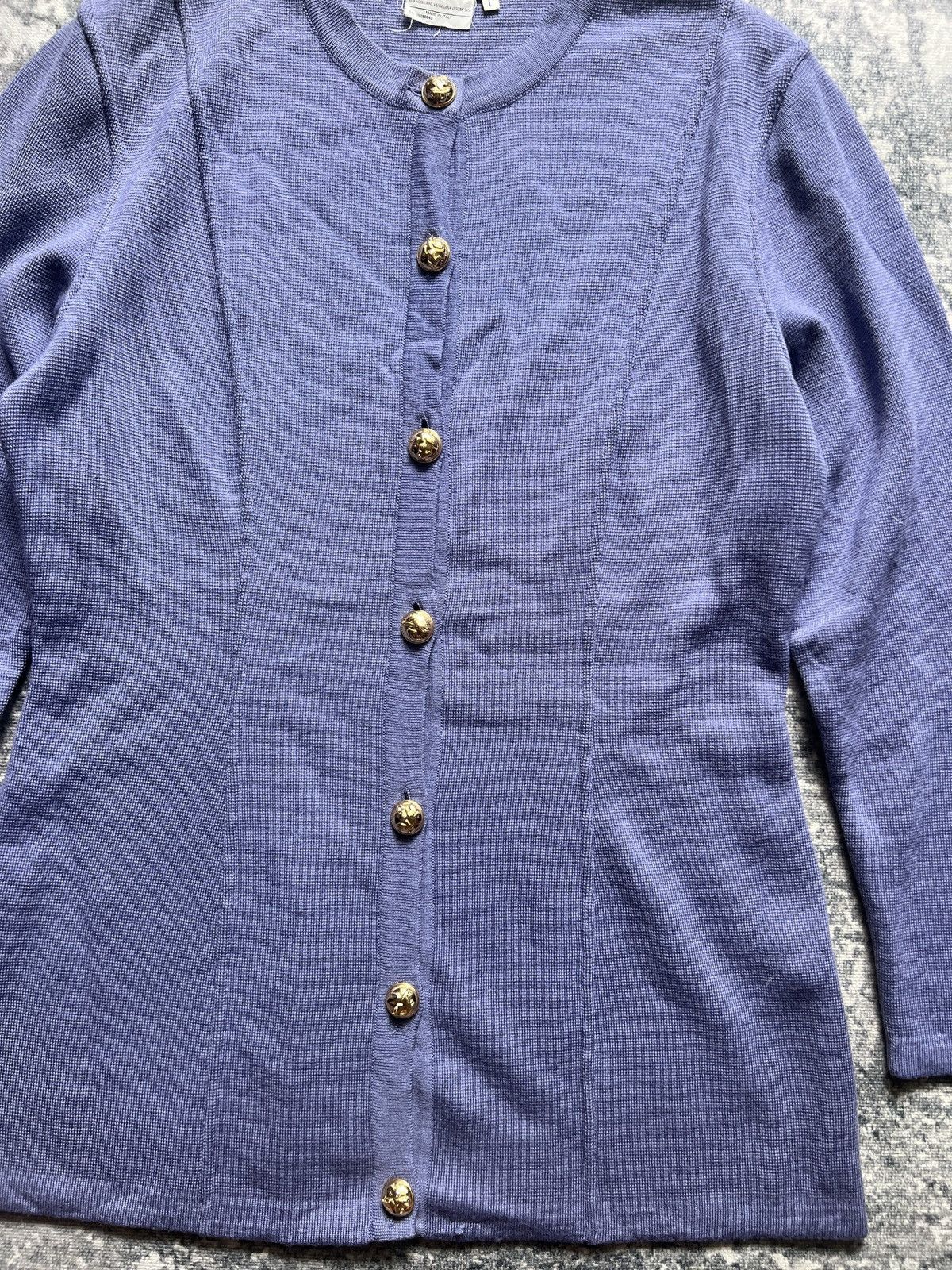 Salvatore Ferragamo Salvatore Ferragamo Knitted Long Button Up Cardigan/Sweater Size L / US 10 / IT 46 - 4 Thumbnail