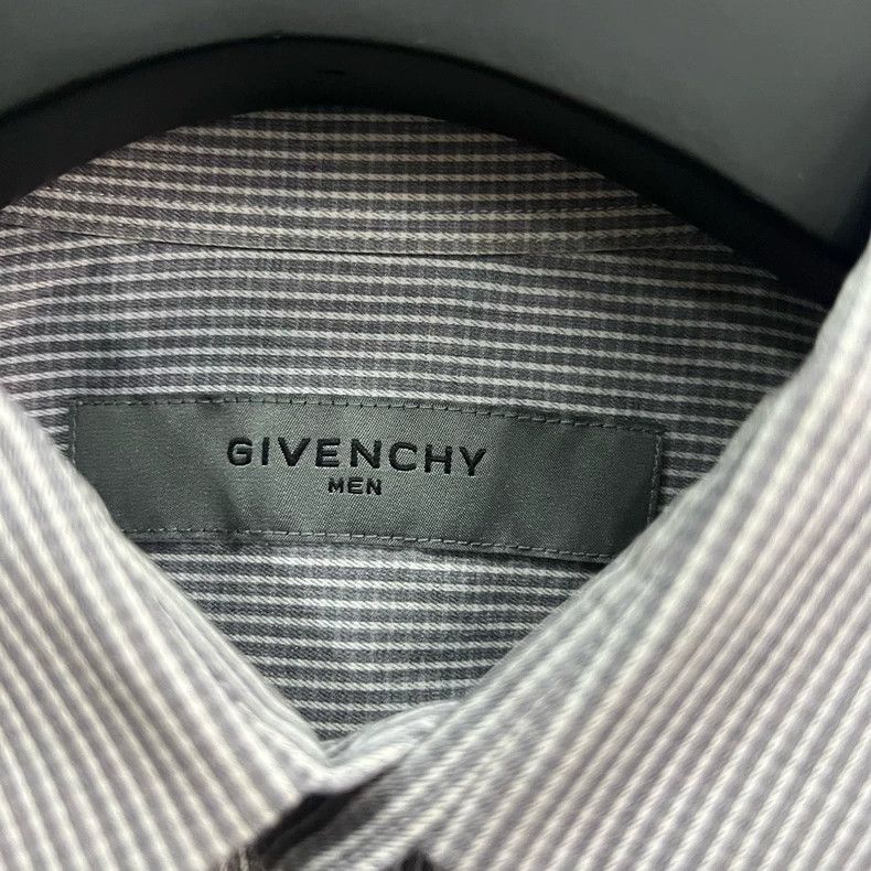 Givenchy Givenchy 100% Cotton Men's Short Sleeve Shirt Size US M / EU 48-50 / 2 - 3 Thumbnail