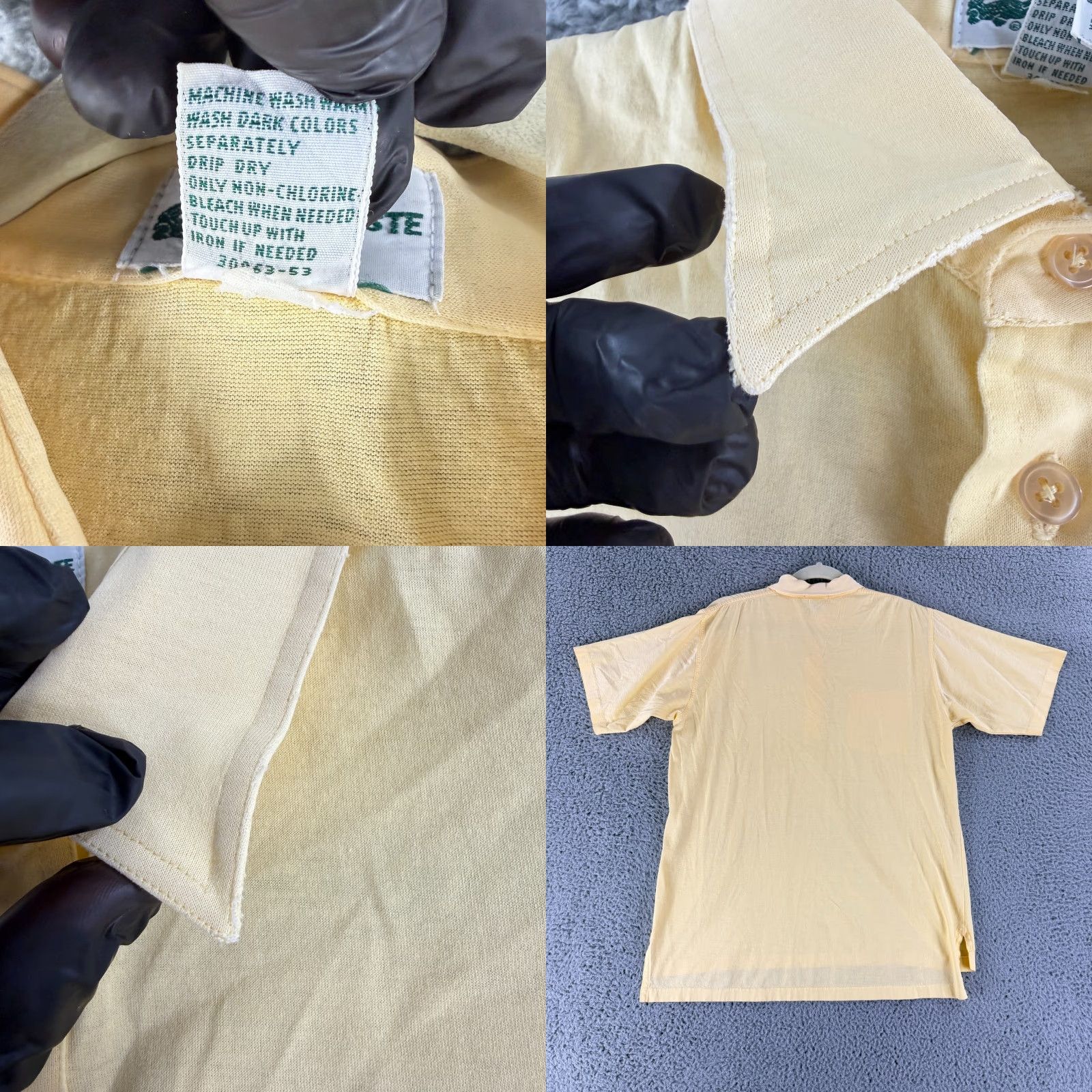 Lacoste Lacoste Club Polo Shirt Mens Large Yellow 100% Cotton Lisle Mercerized SS Polo Shirt Mens Yellow Lacoste Club Lisle Mercerized 100% Cotton Stainless? Size US L / EU 52-54 / 3 - 8 Thumbnail