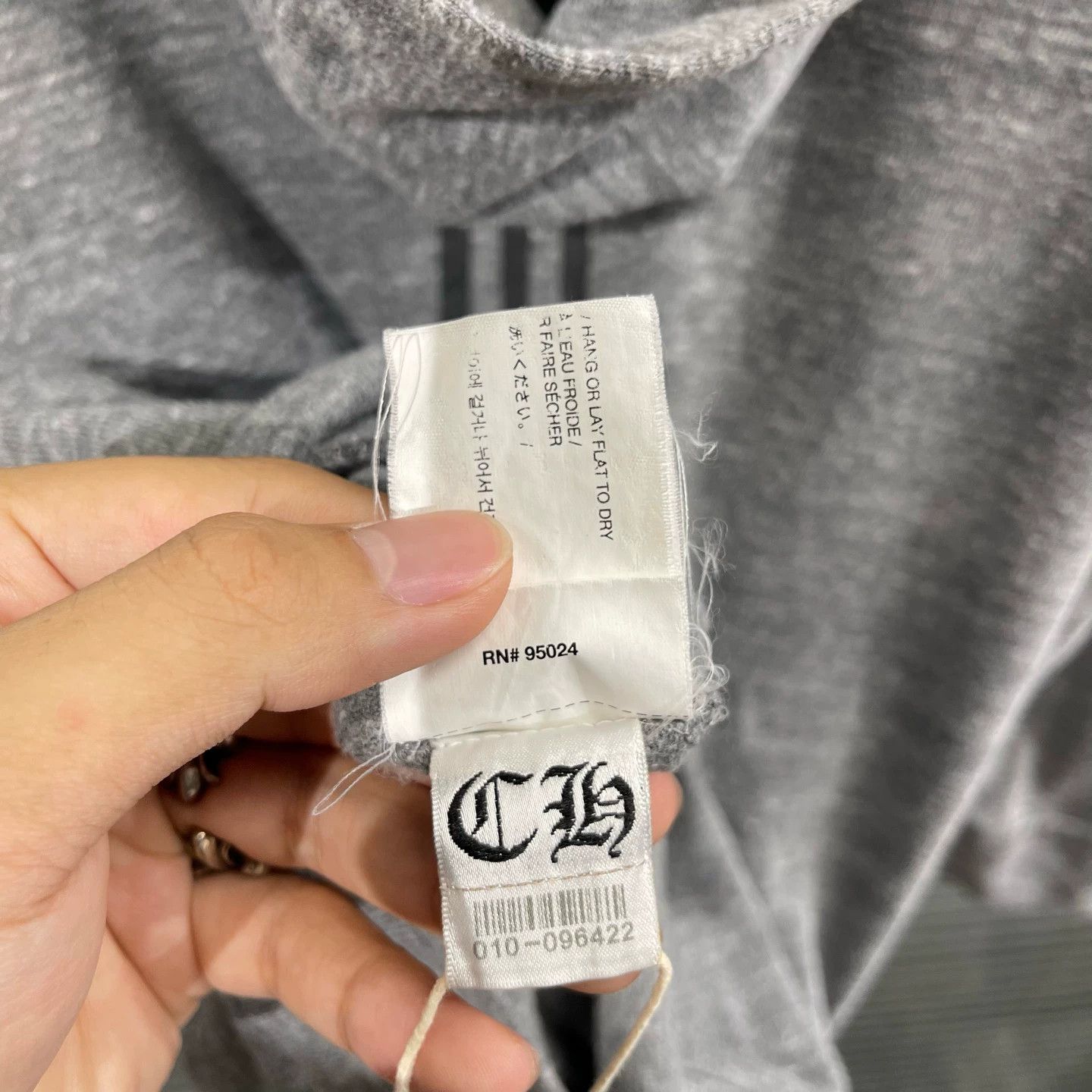 Chrome Hearts CH Gray Meteor Sword Sanskrit Zip Jacket S 99New Size S / US 4 / IT 40 - 8 Thumbnail
