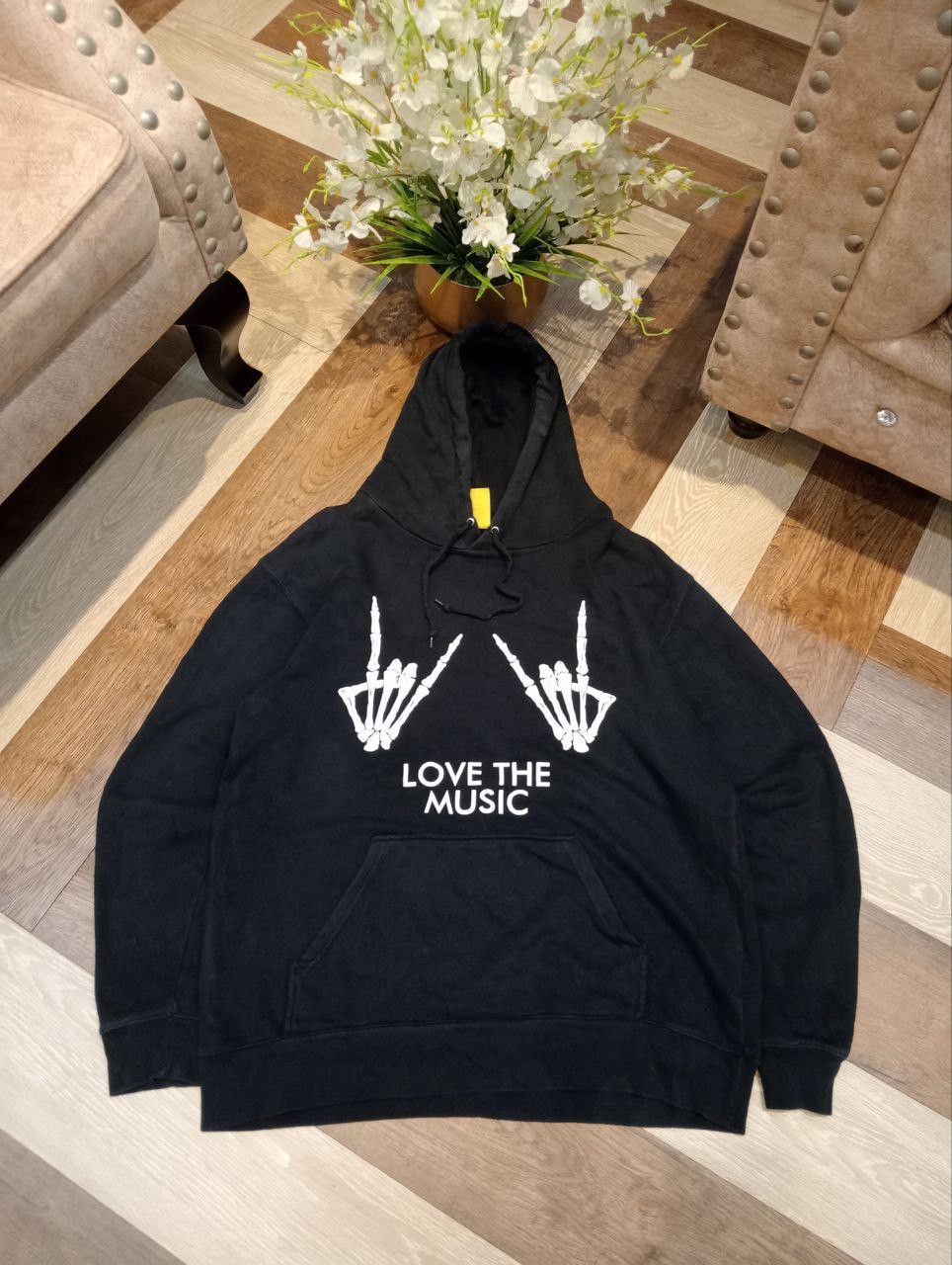 Super Lovers SUPER LOVERS LOVE THE MUSIC HOODIE Size US L / EU 52-54 / 3 - 2 Thumbnail