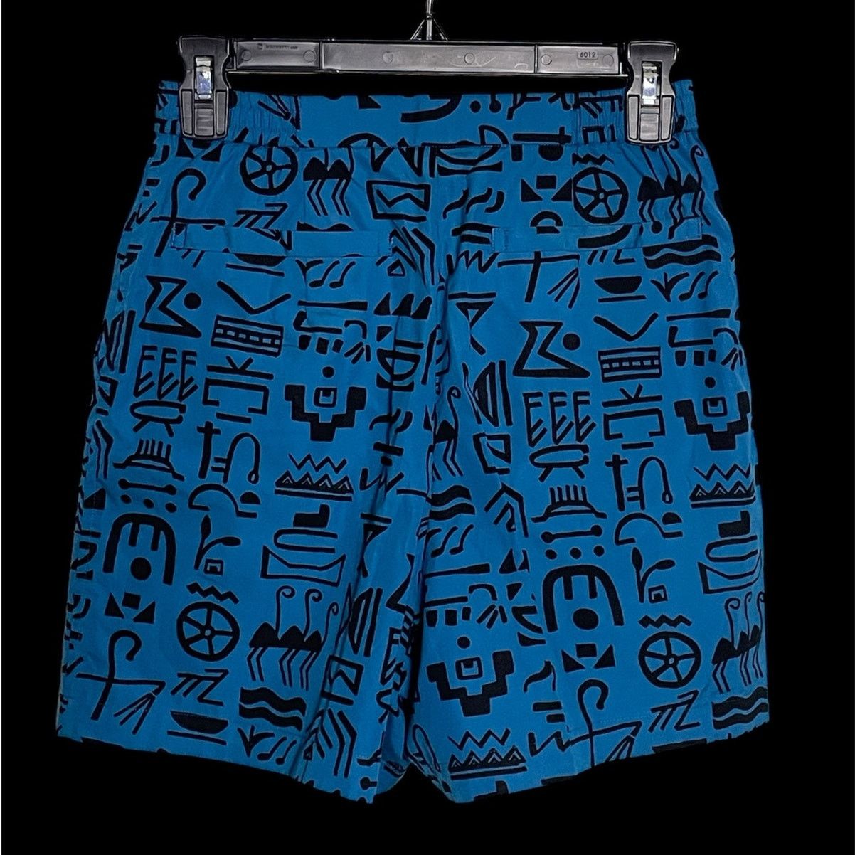 Dior Vintage Christian Dior Sports Blue Geometric Pattern Shorts Size 25" / US 0 / IT 36 - 3 Thumbnail