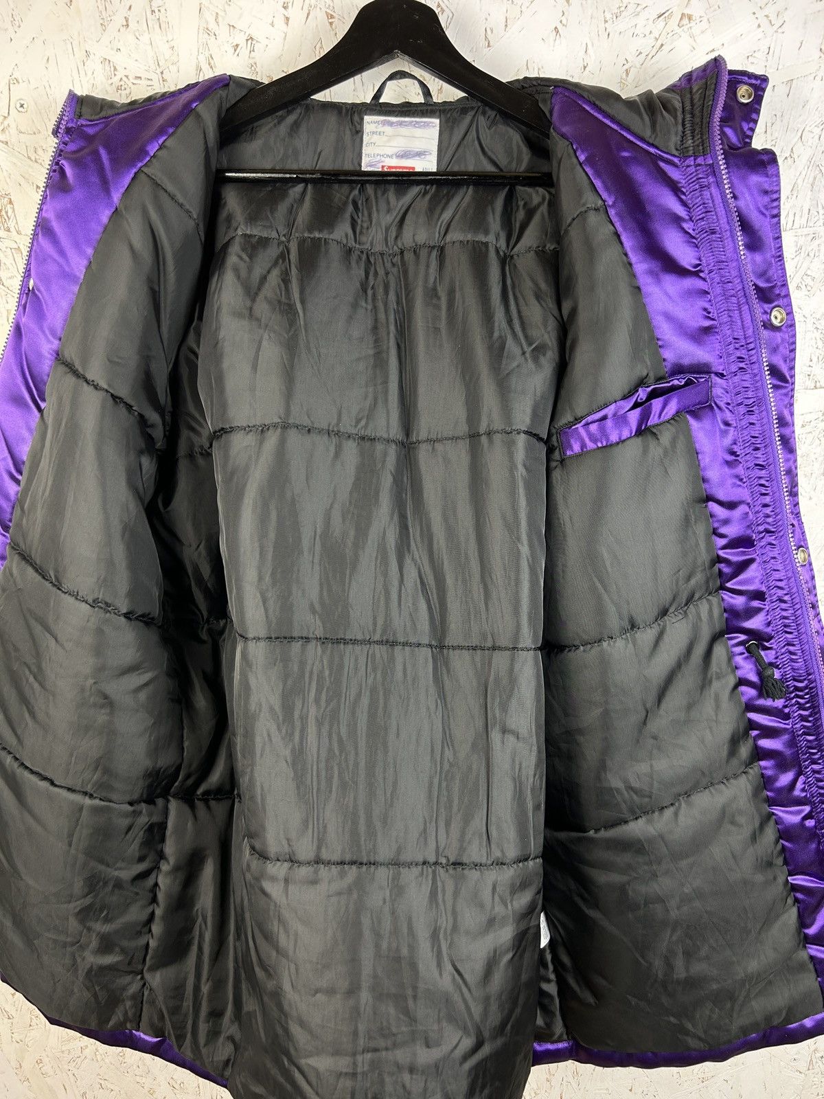 Supreme Supreme 14FW Quilted Satin Sideline Parka Coat Size US L / EU 52-54 / 3 - 16 Thumbnail