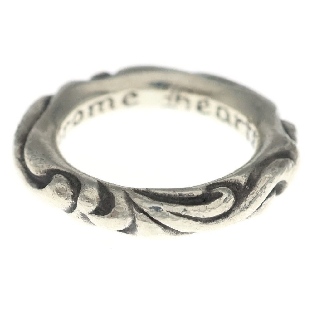 Chrome Hearts Chrome Hearts Scroll Band Ring Silver BCA351 Size ONE SIZE - 1 Thumbnail