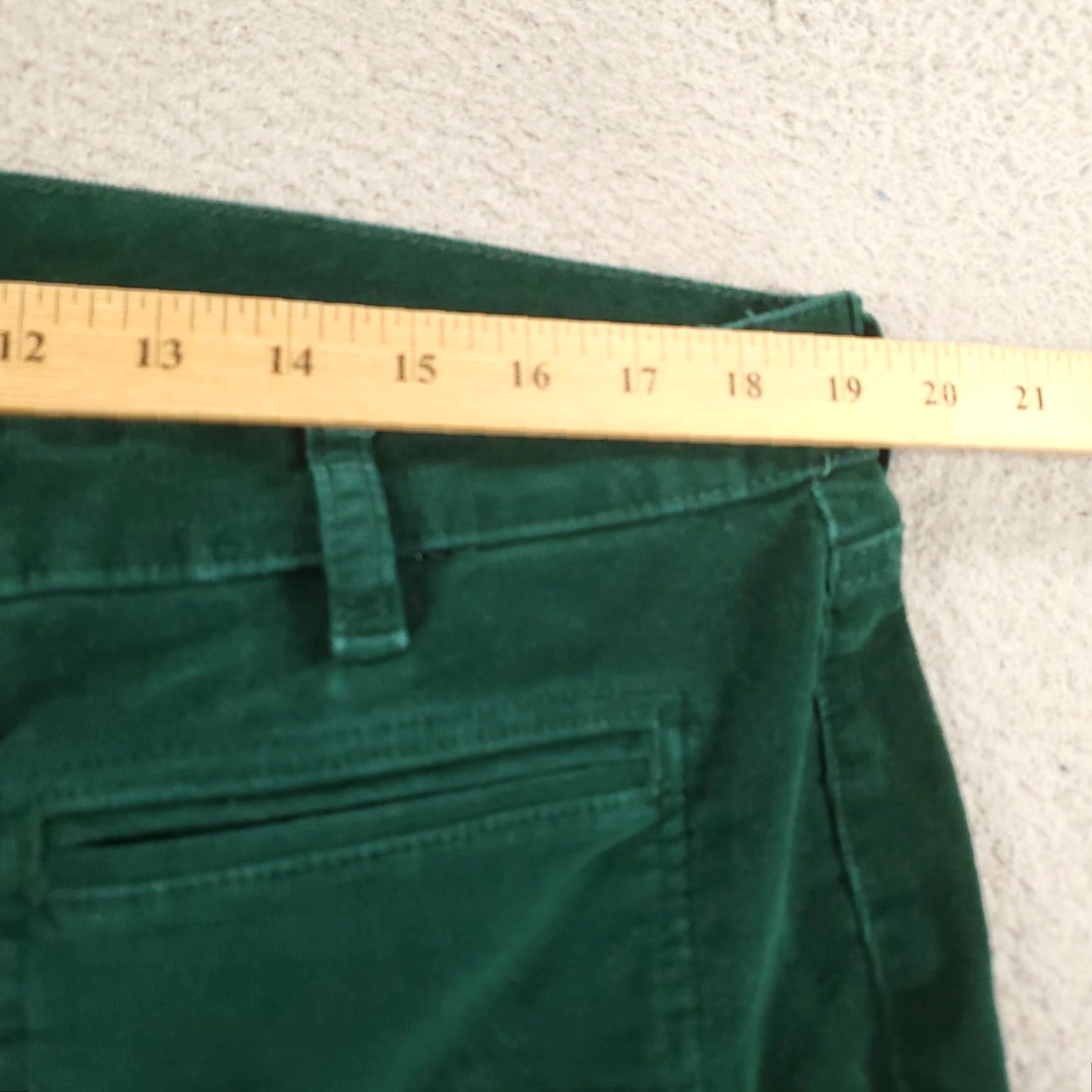 Torrid Torrid Pants Womens 18S Green Corduroy Bootcut High Rise Button Fly Size 40" / US 18 - 4 Thumbnail