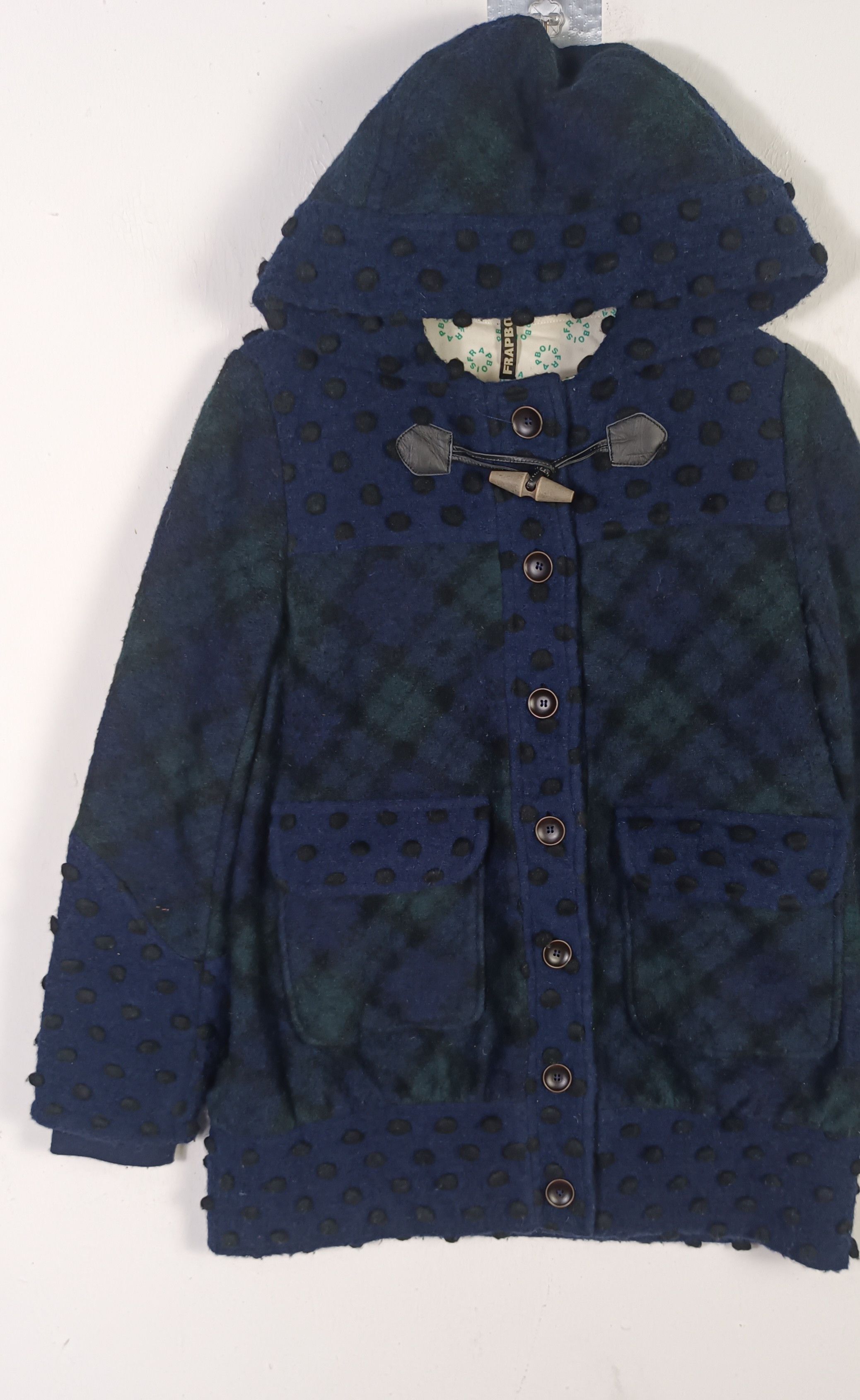 Ne-Net Frapbois Issey Miyake Hoodie Polka Dot Button Jacket Size US M / EU 48-50 / 2 - 4 Thumbnail