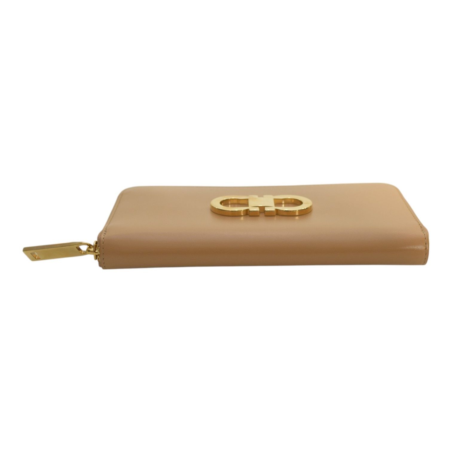 Salvatore Ferragamo Salvatore Ferragamo Gancini leather wallet gold logo Size ONE SIZE - 6 Thumbnail