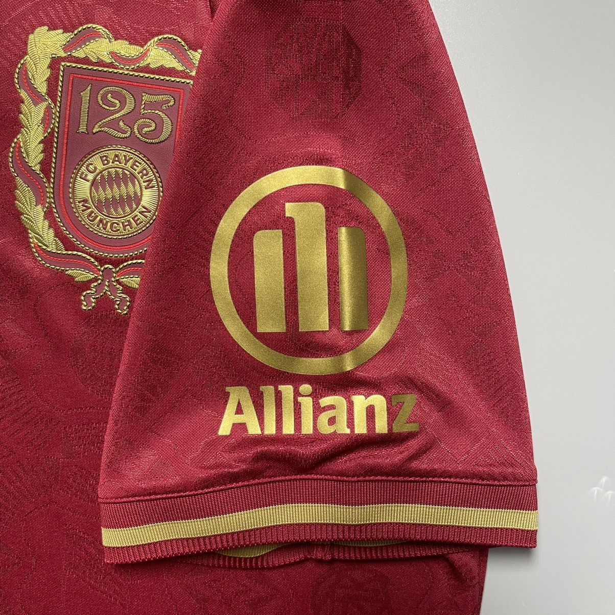 Vintage BAYERN ADIDAS 2024/2025 FOOTBALL 125TH ANNIVERSARY JERSEY Size US L / EU 52-54 / 3 - 9 Thumbnail