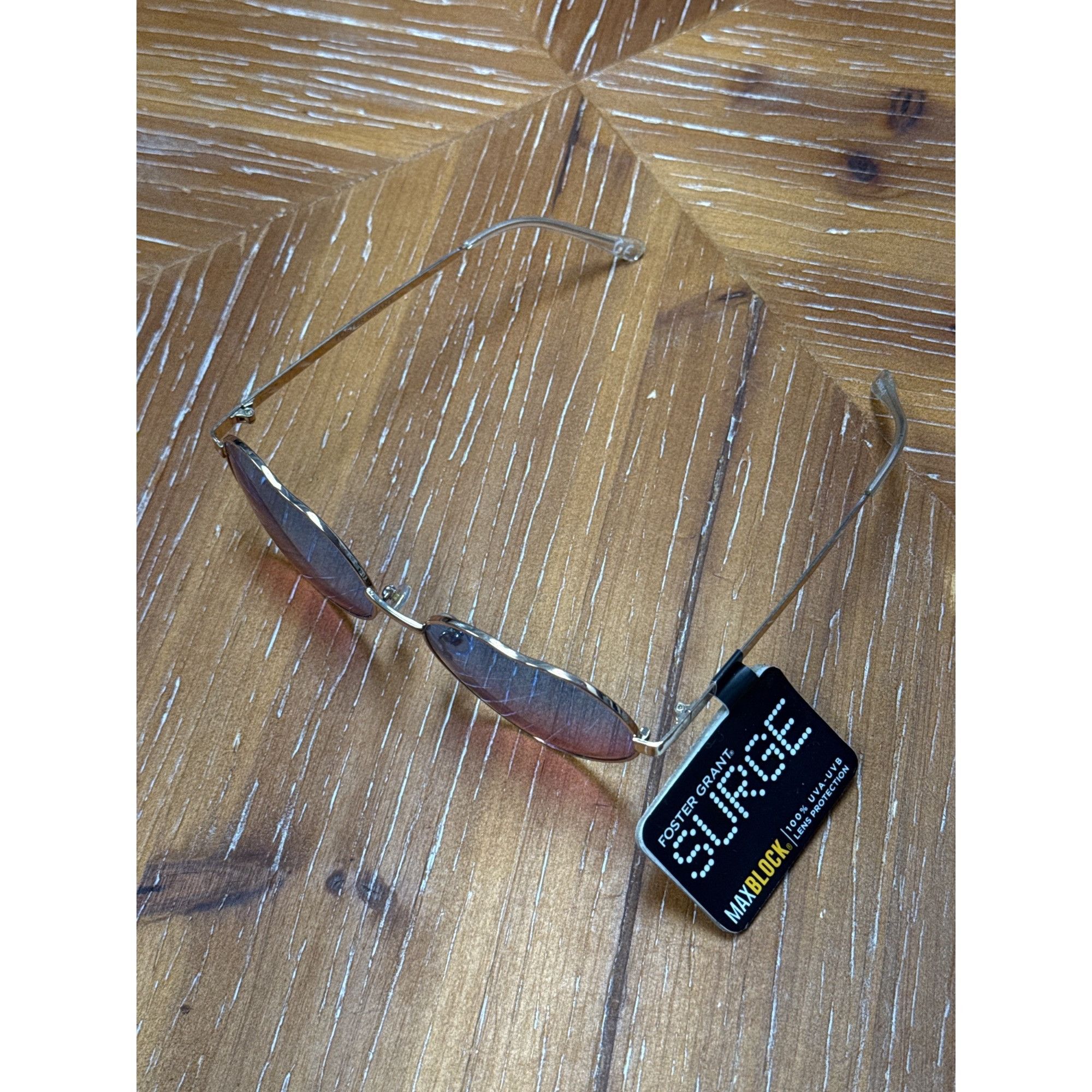 Foster Grant Foster Grant Surge Rimless Heart Sunglasses With Gradient Pi Size ONE SIZE - 6 Thumbnail