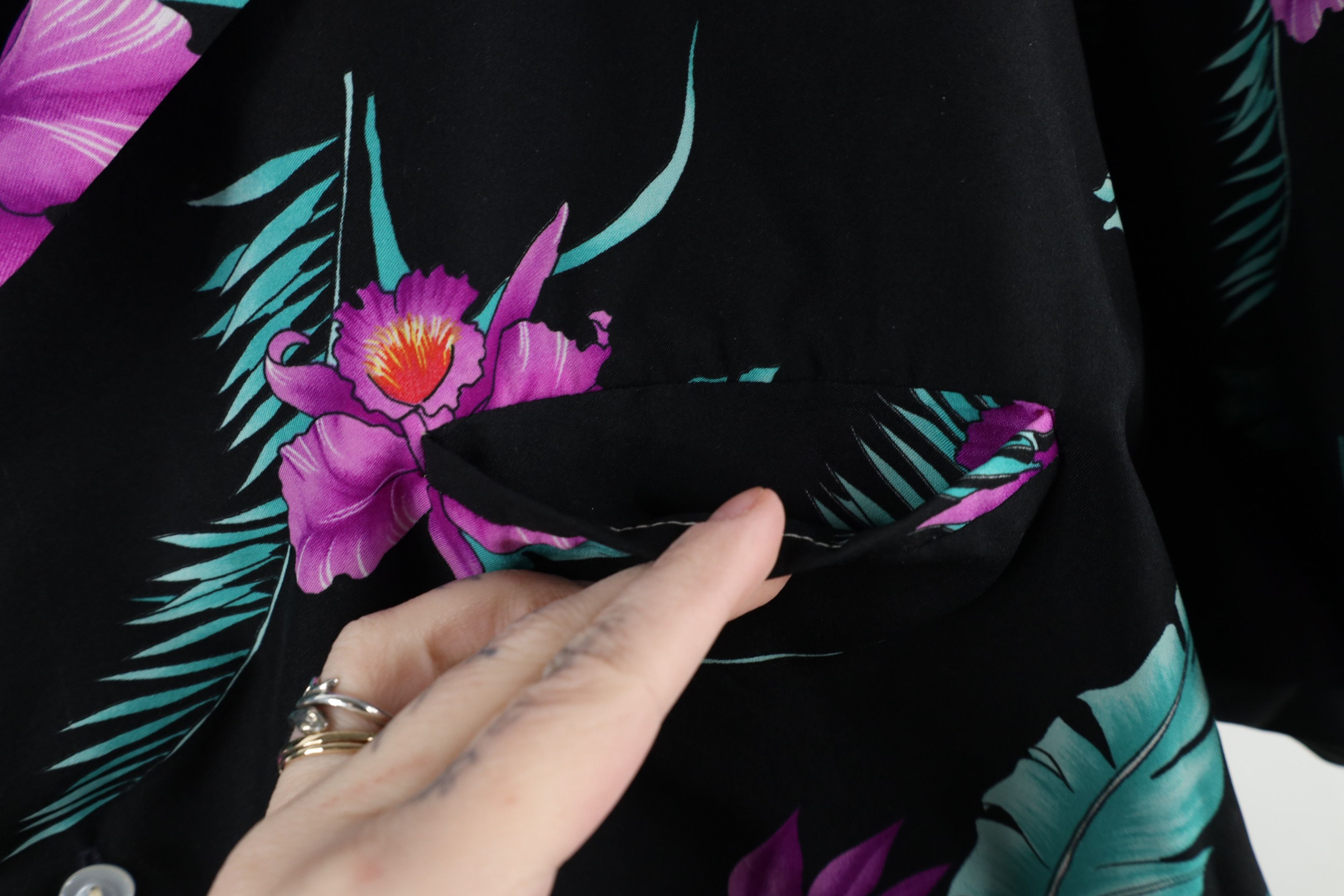 Vintage Vintage 60s 70s Rockabilly Camp Collar Button Shirt USA Size US XXL / EU 58 / 5 - 5 Thumbnail
