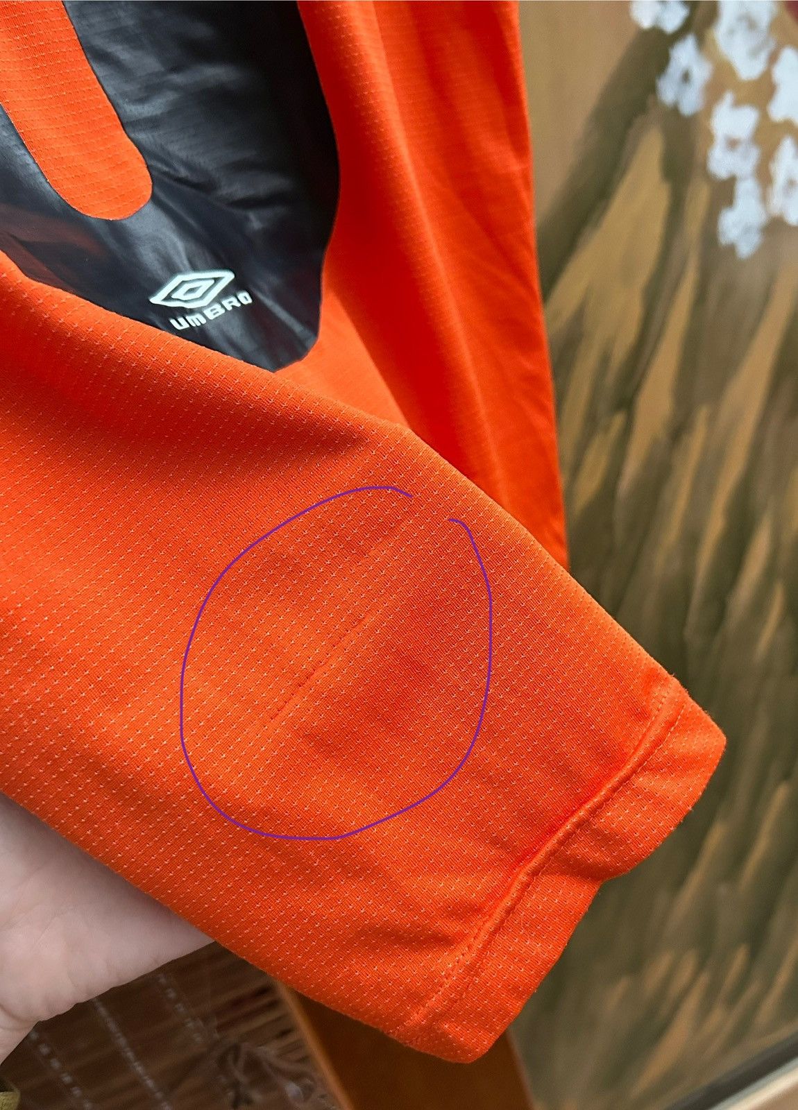 Dirk Bikkembergs Umbro x Bikkembergs Orange Soccer Football Jersey Tee Sz M Size US M / EU 48-50 / 2 - 9 Thumbnail