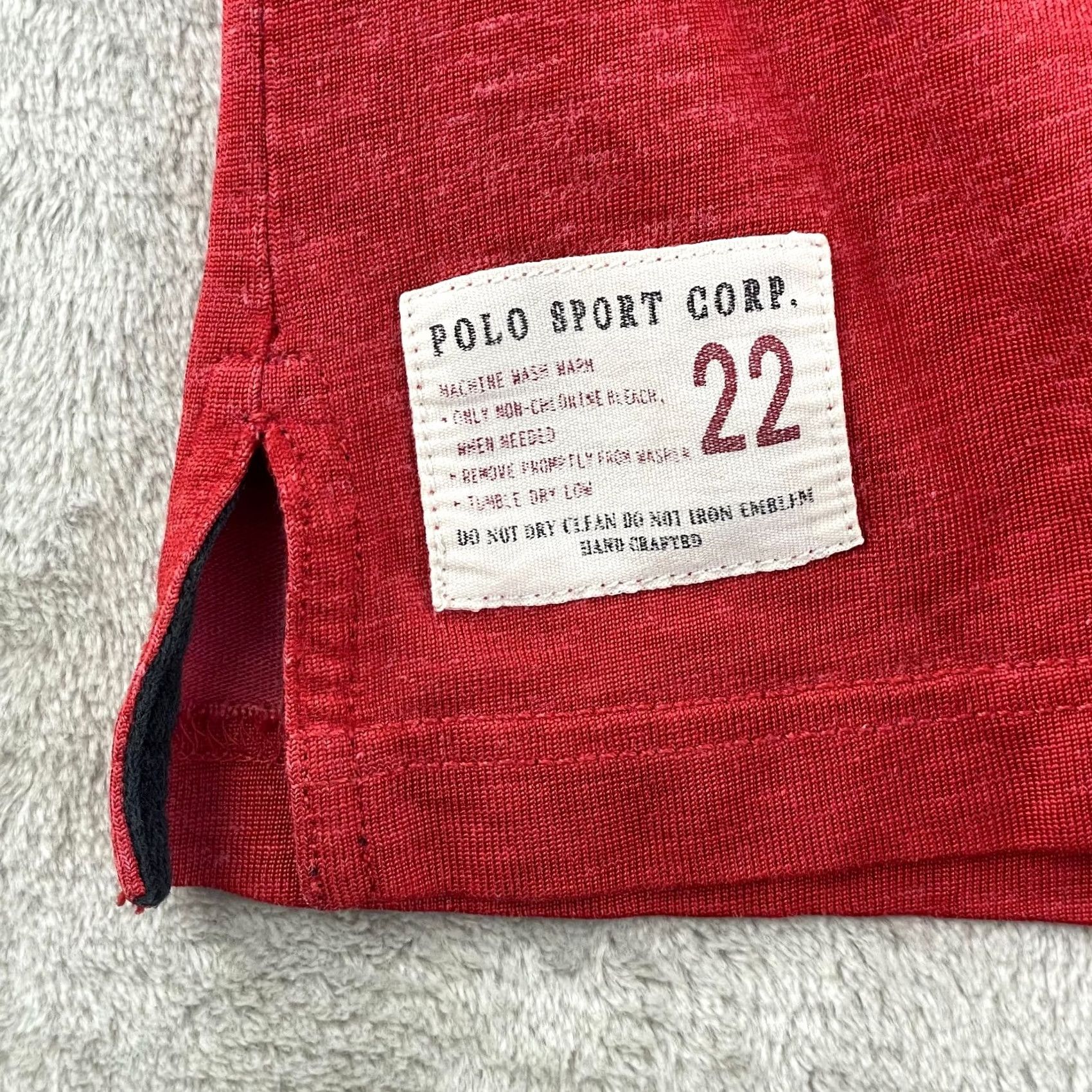 Polo Ralph Lauren Vintage Polo Sport Ralph Lauren 1/4 Zip Pullover Men XL Red Activewear Pullover Size US XL / EU 56 / 4 - 6 Thumbnail