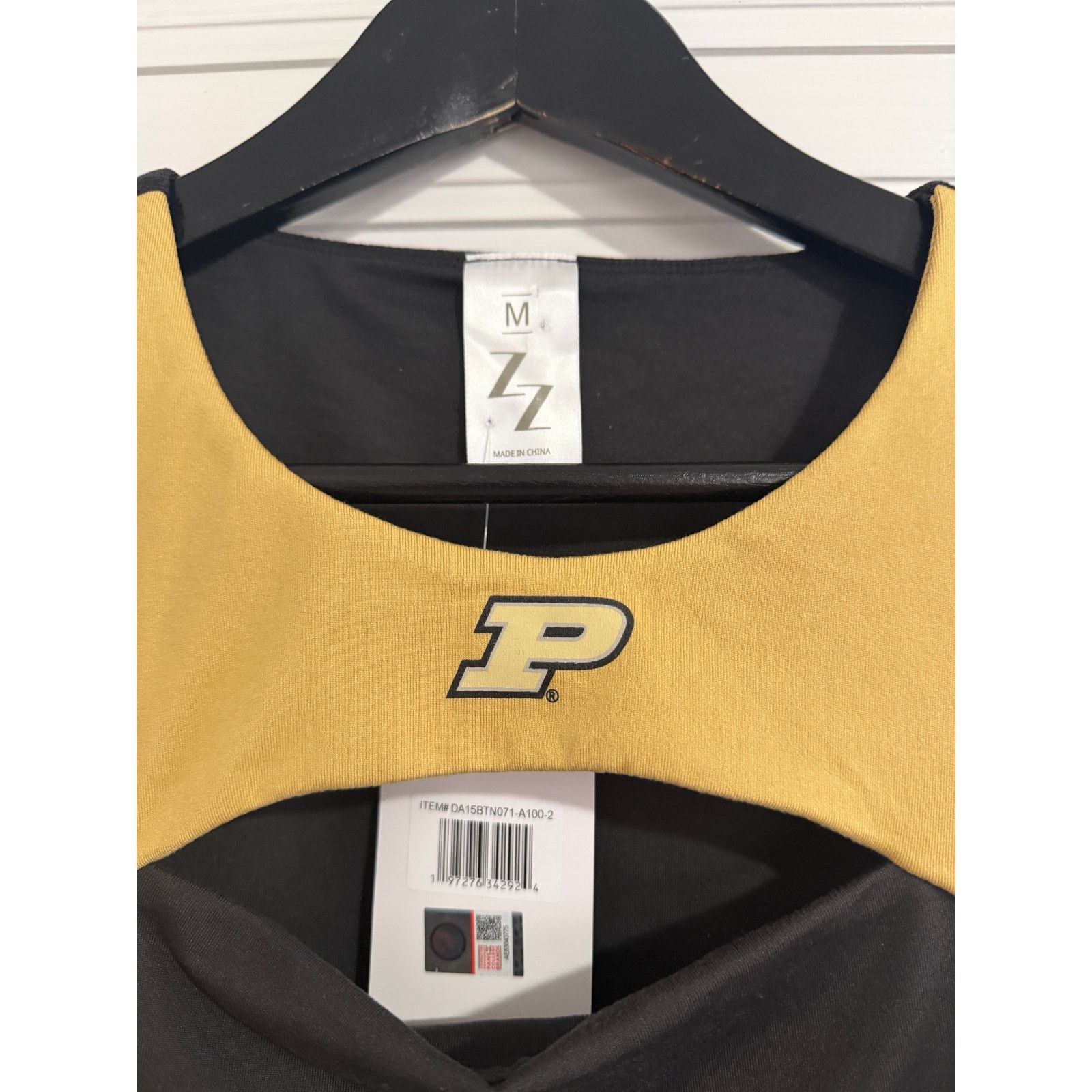 NCAA NWT Purdue Boilermakers Cropped Tank Top Size M Size M / US 6-8 / IT 42-44 - 2 Thumbnail