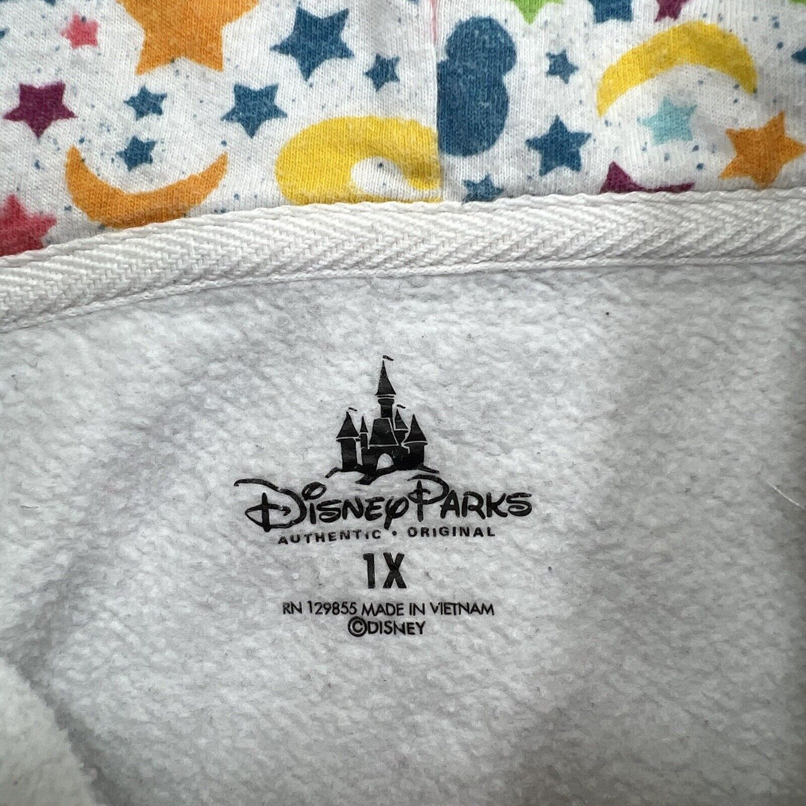 Disney Disney Parks 1X Full Zip Fleece Hoodie Walt Disney World Size XL / US 12-14 / IT 48-50 - 3 Thumbnail
