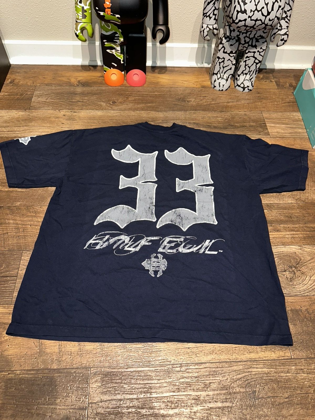 Half Evil Half Evil 333 Captain 33 Navy T Shirt Size US XXL / EU 58 / 5 - 2 Thumbnail