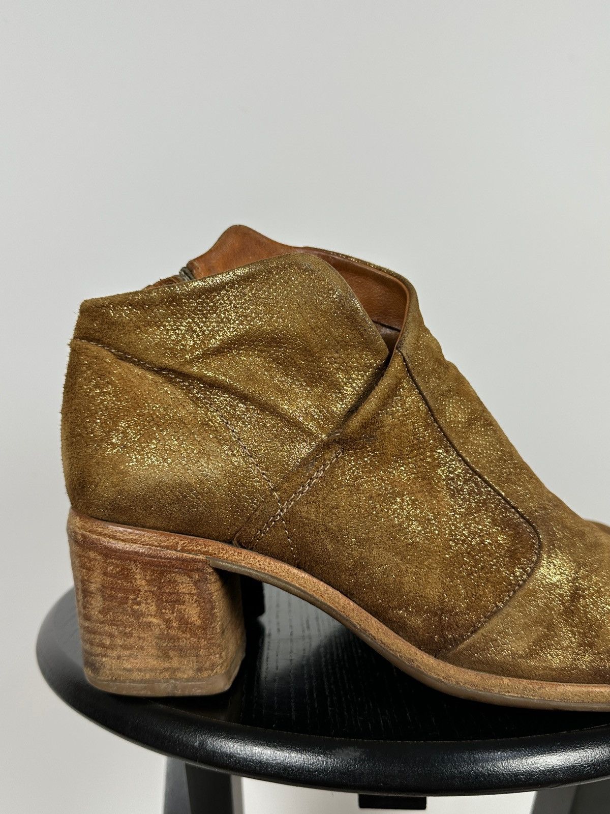 A.S.98 A.S.98. Airstep Leather Biker Ankle Boots Size US 11 / IT 41 - 14 Thumbnail