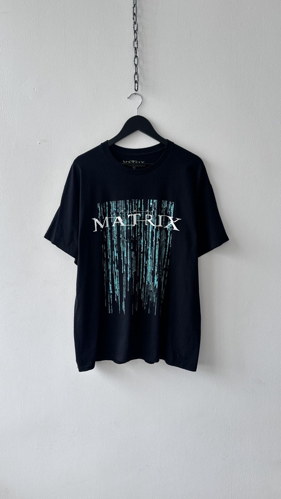 Other The Matrix Glitch Digital Rain Graphic Tee Shirt Y2K Movie Size US L / EU 52-54 / 3 - 1 Thumbnail