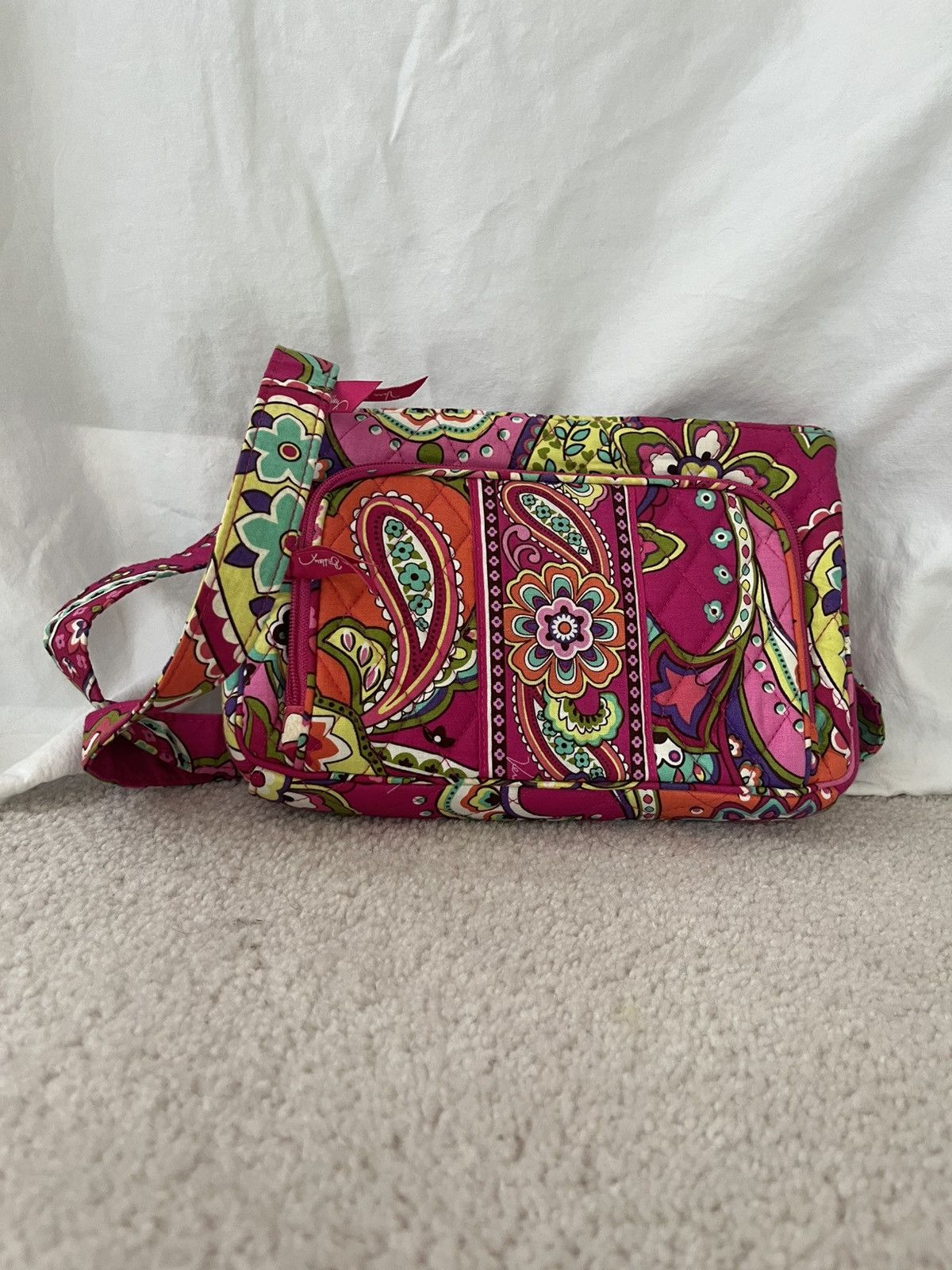 Vera Bradley Pink Crossbody Bag, Women's